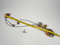 Sobral - Baru "Ancestral" Resin Necklace ( 005027 )