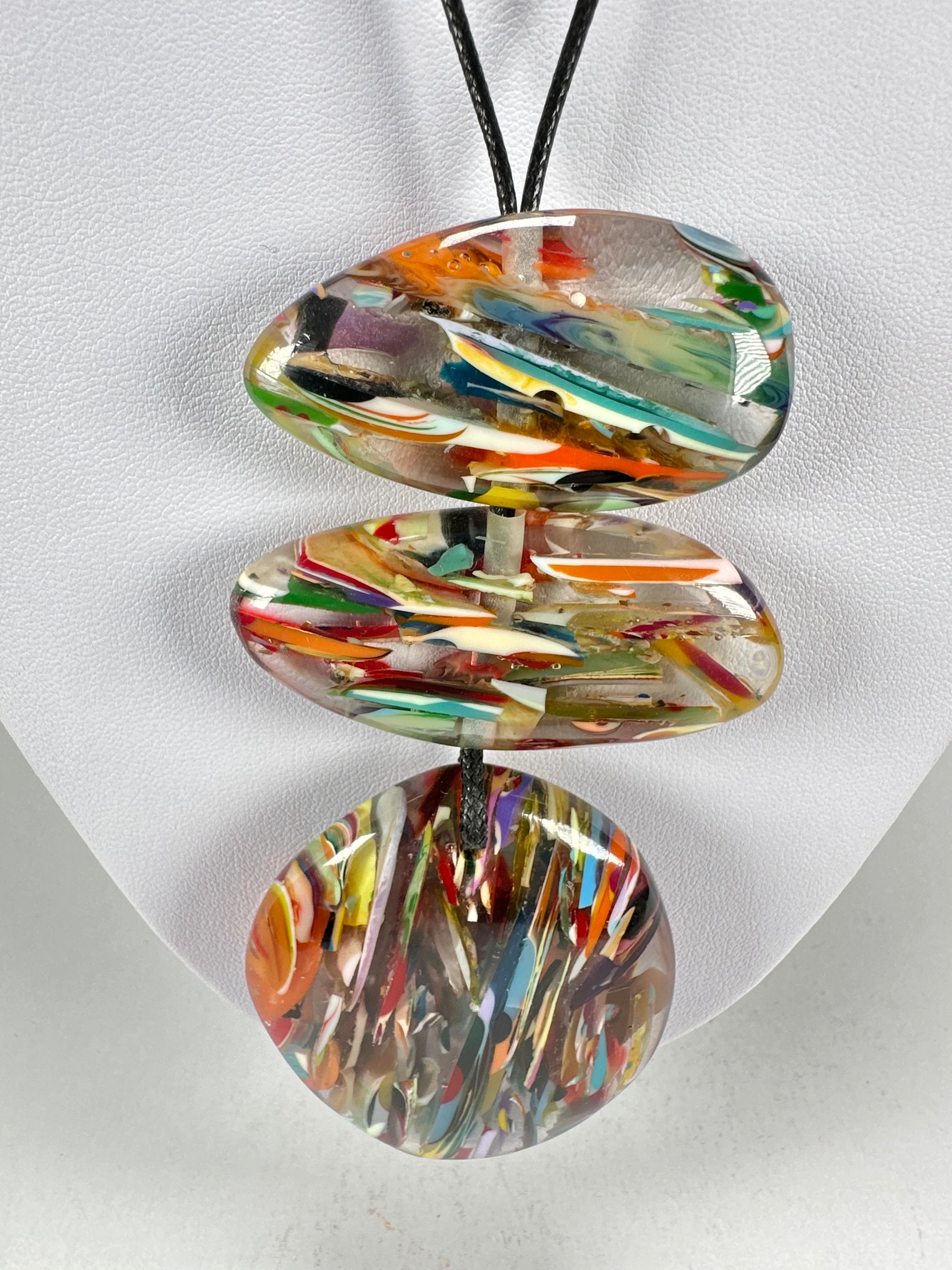 Sobral - Baru "Ancestral" Resin Necklace ( 005027 )