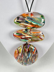 Sobral - Baru "Ancestral" Resin Necklace ( 005027 )