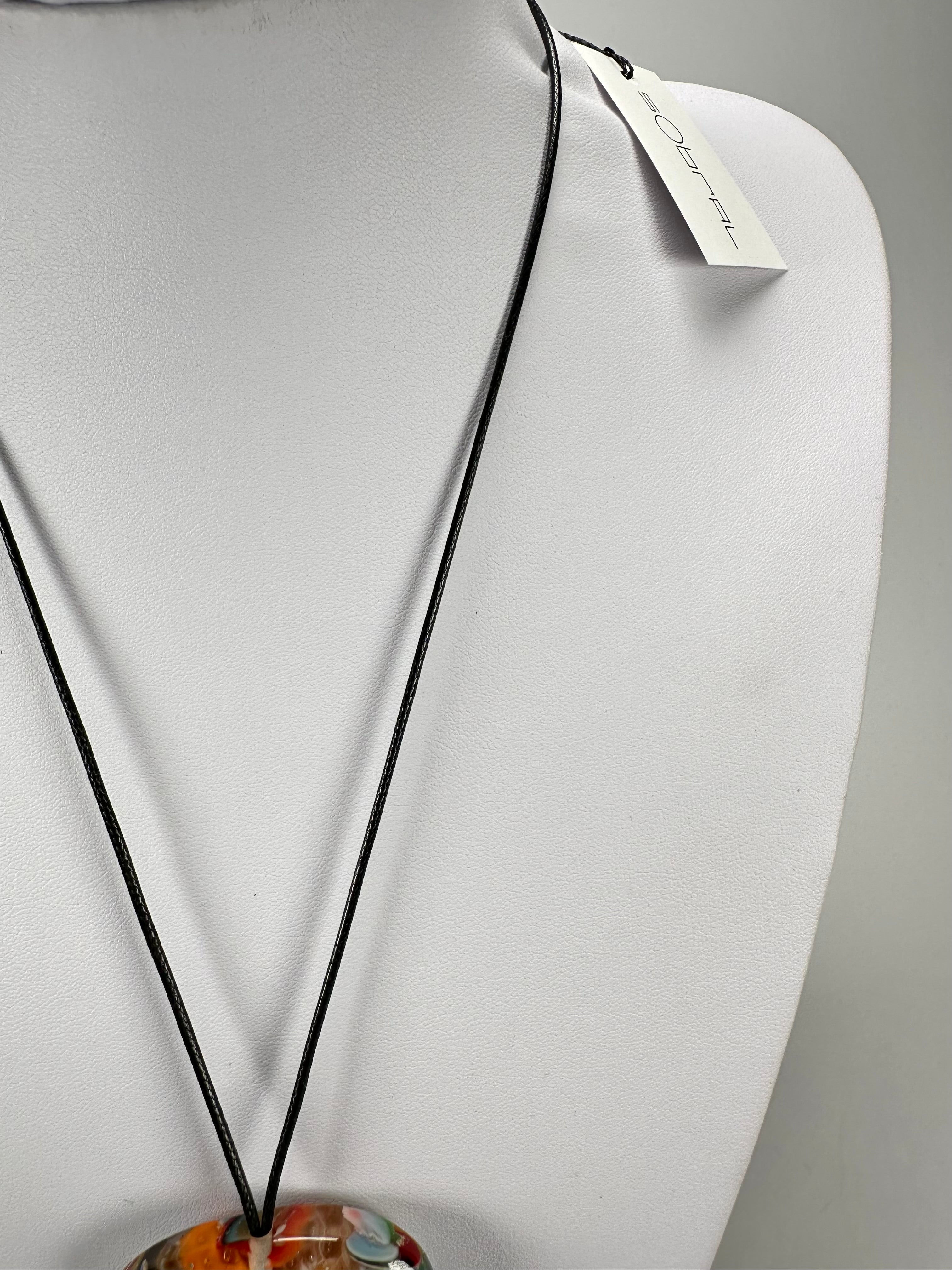Sobral - Baru "Ancestral" Resin Necklace ( 005027 )