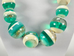 Sobral - Planets "Jupiter" Neptune Resin Necklace ( 005453 )