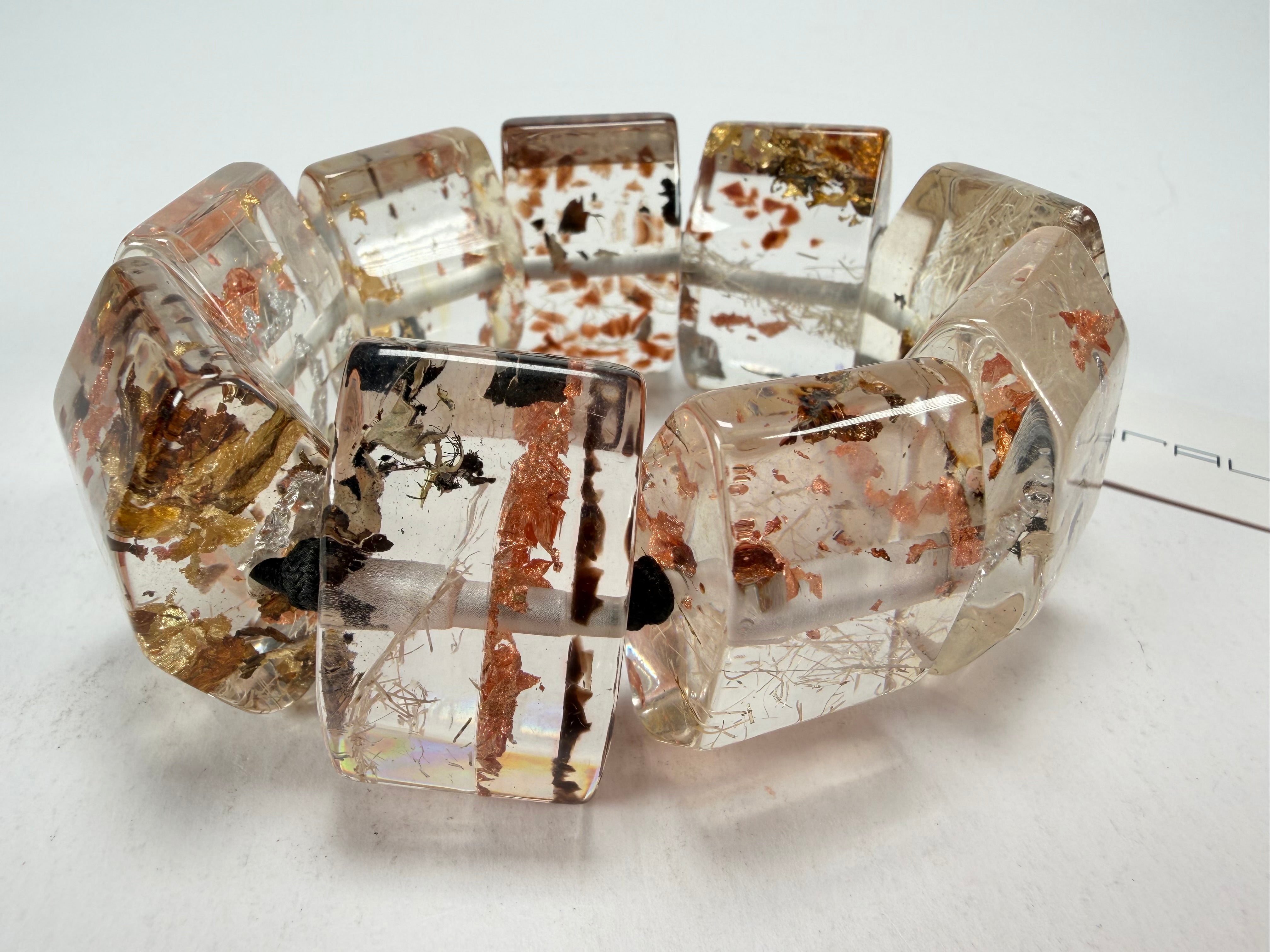 Sobral - Minas Gerais "Studio Creation" Elasticated Resin Bracelet ( 000000 )