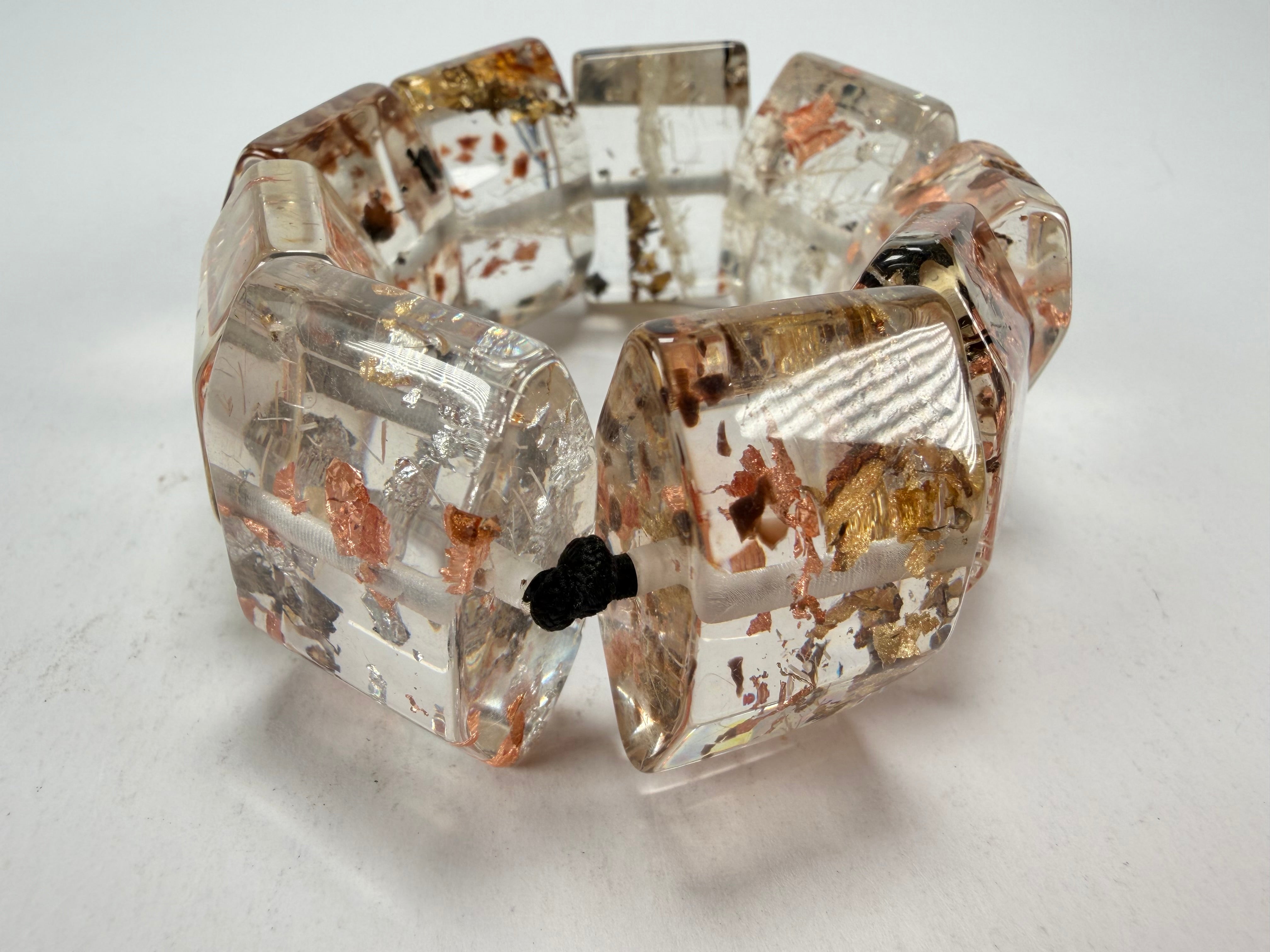 Sobral - Minas Gerais "Studio Creation" Elasticated Resin Bracelet ( 000000 )