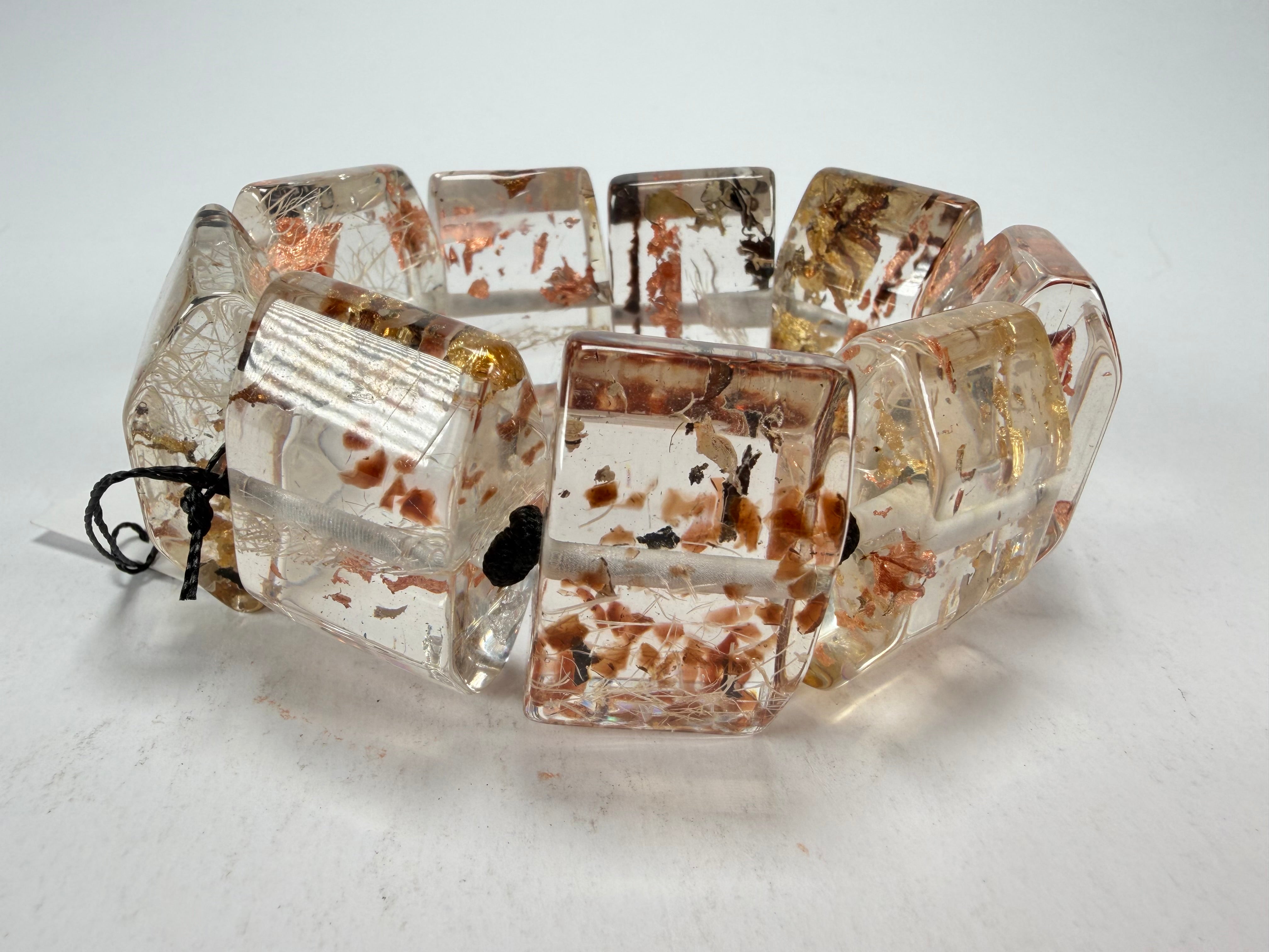 Sobral - Minas Gerais "Studio Creation" Elasticated Resin Bracelet ( 000000 )