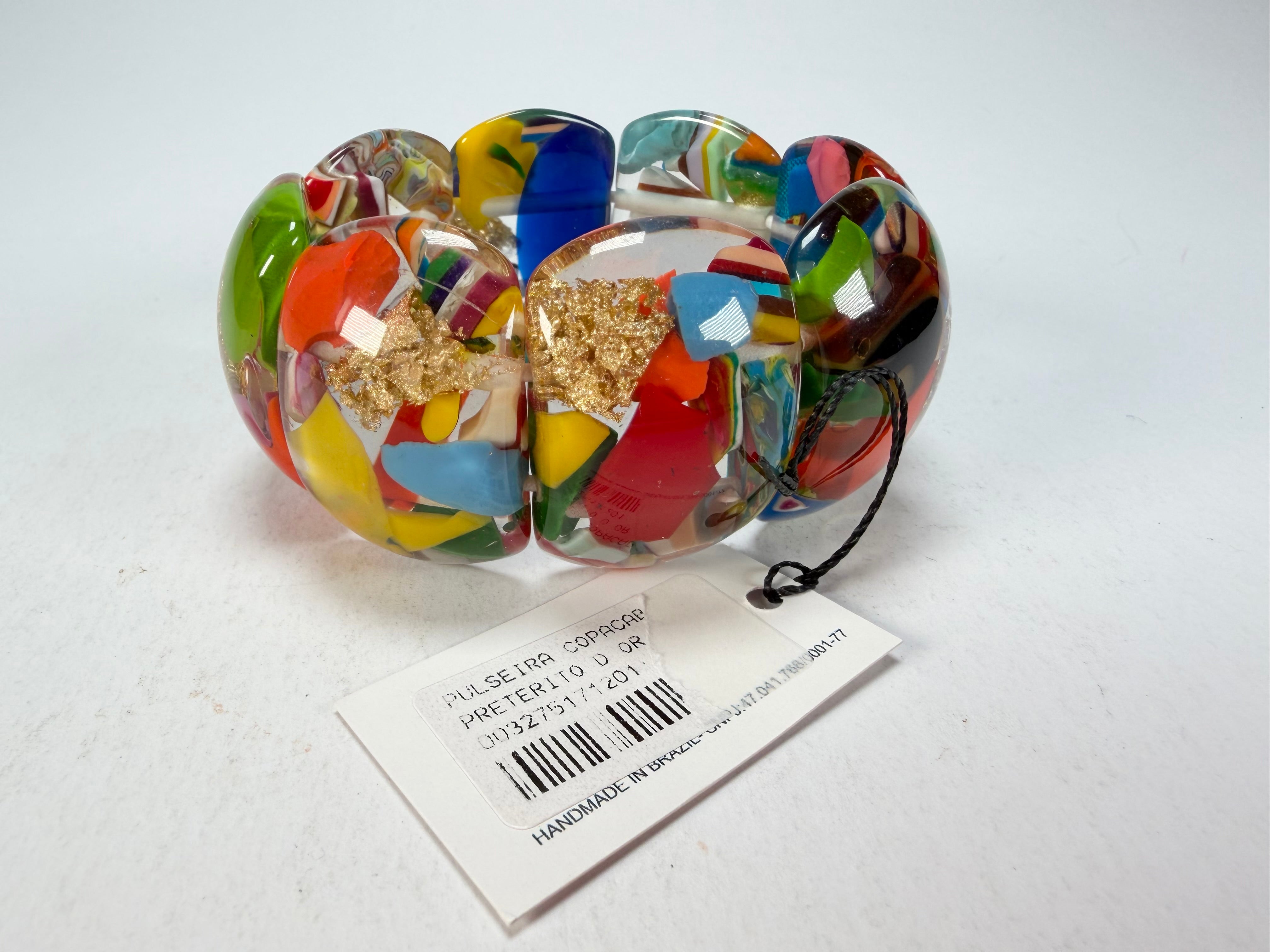 Sobral - Past Present "Copacabana" Elasticated Resin Bracelet ( 003275 )