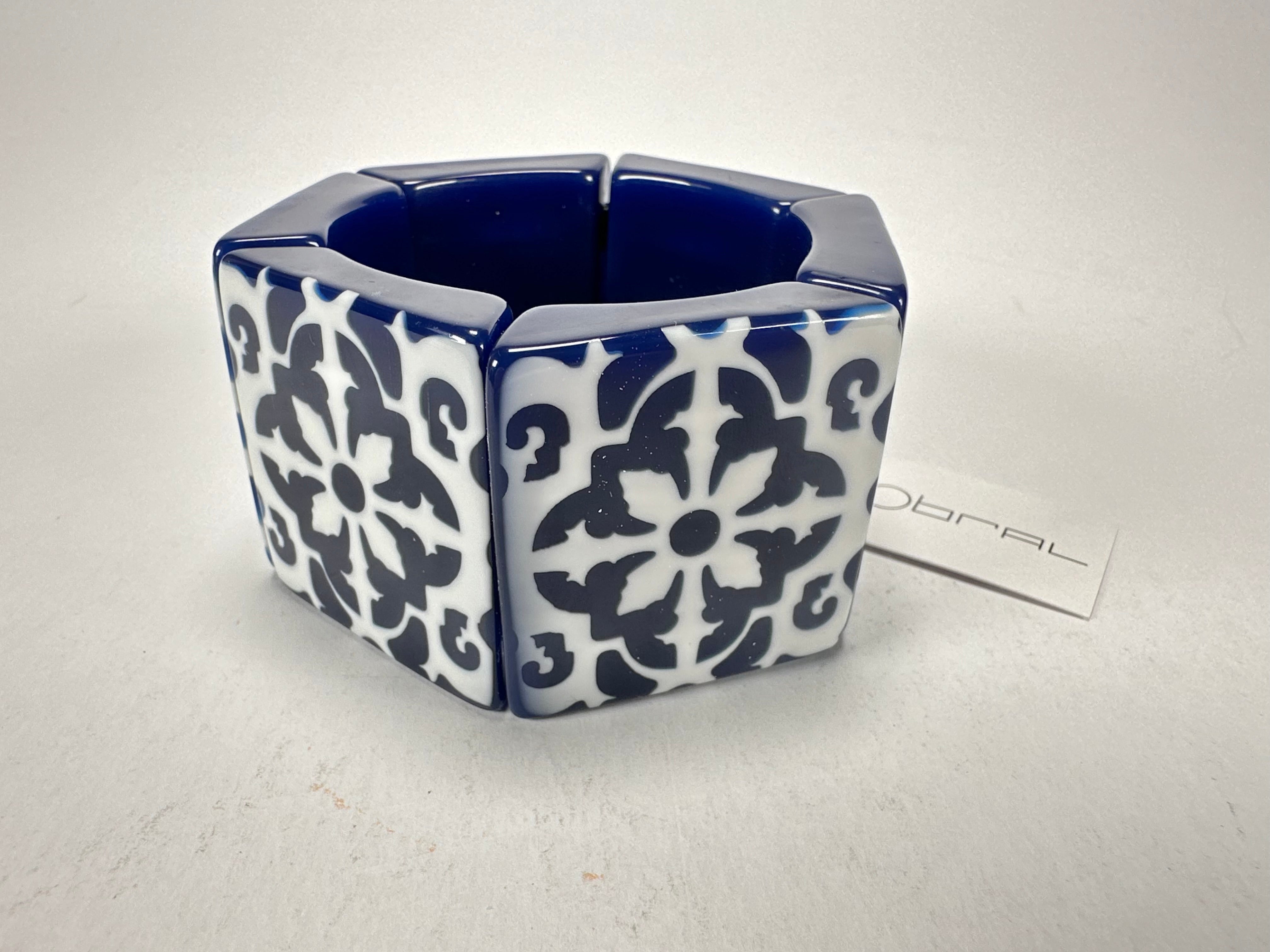 Sobral -  Lisboa "Mery" Elasticated Resin Bracelet ( 004575 )