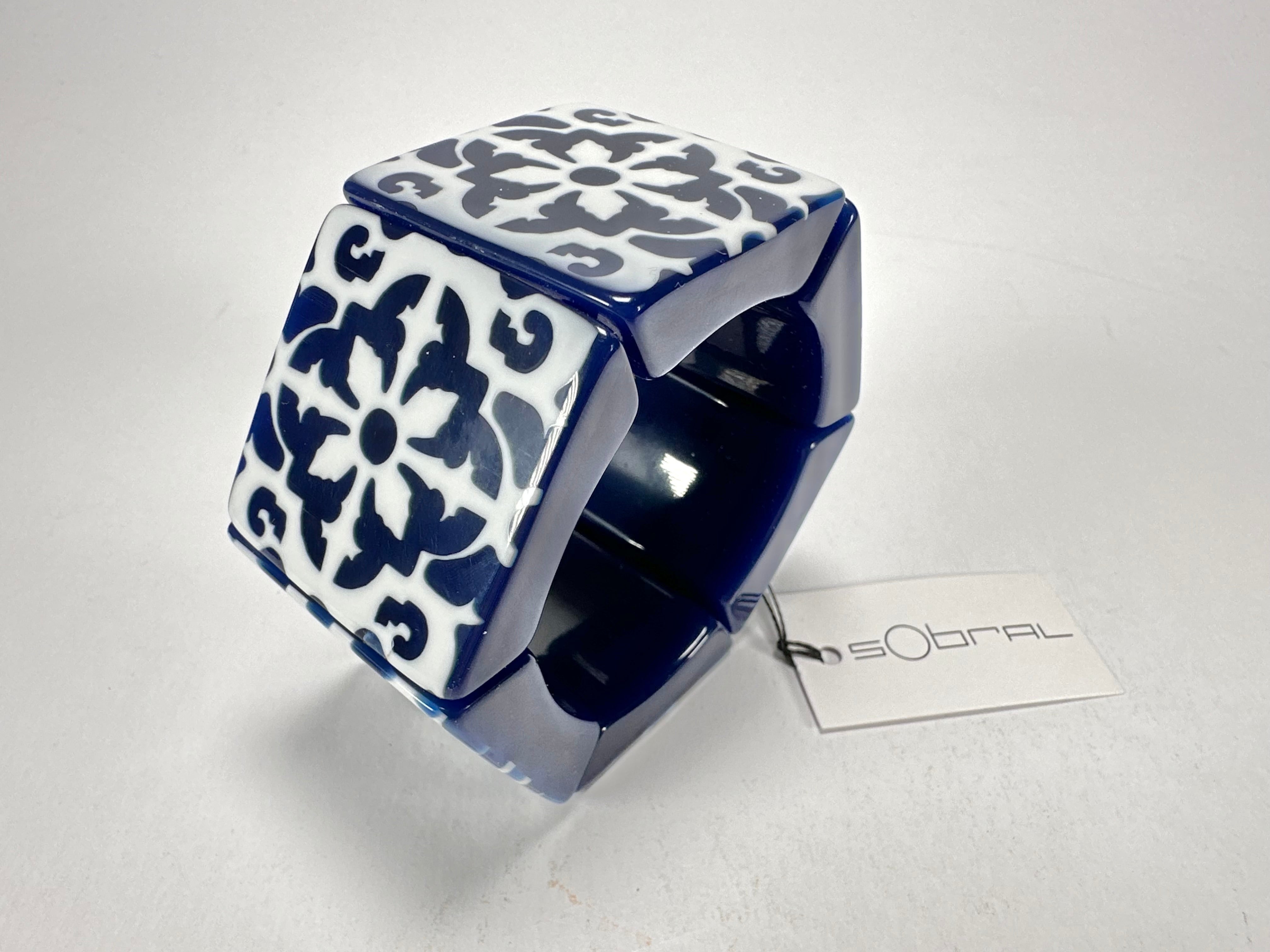 Sobral -  Lisboa "Mery" Elasticated Resin Bracelet ( 004575 )