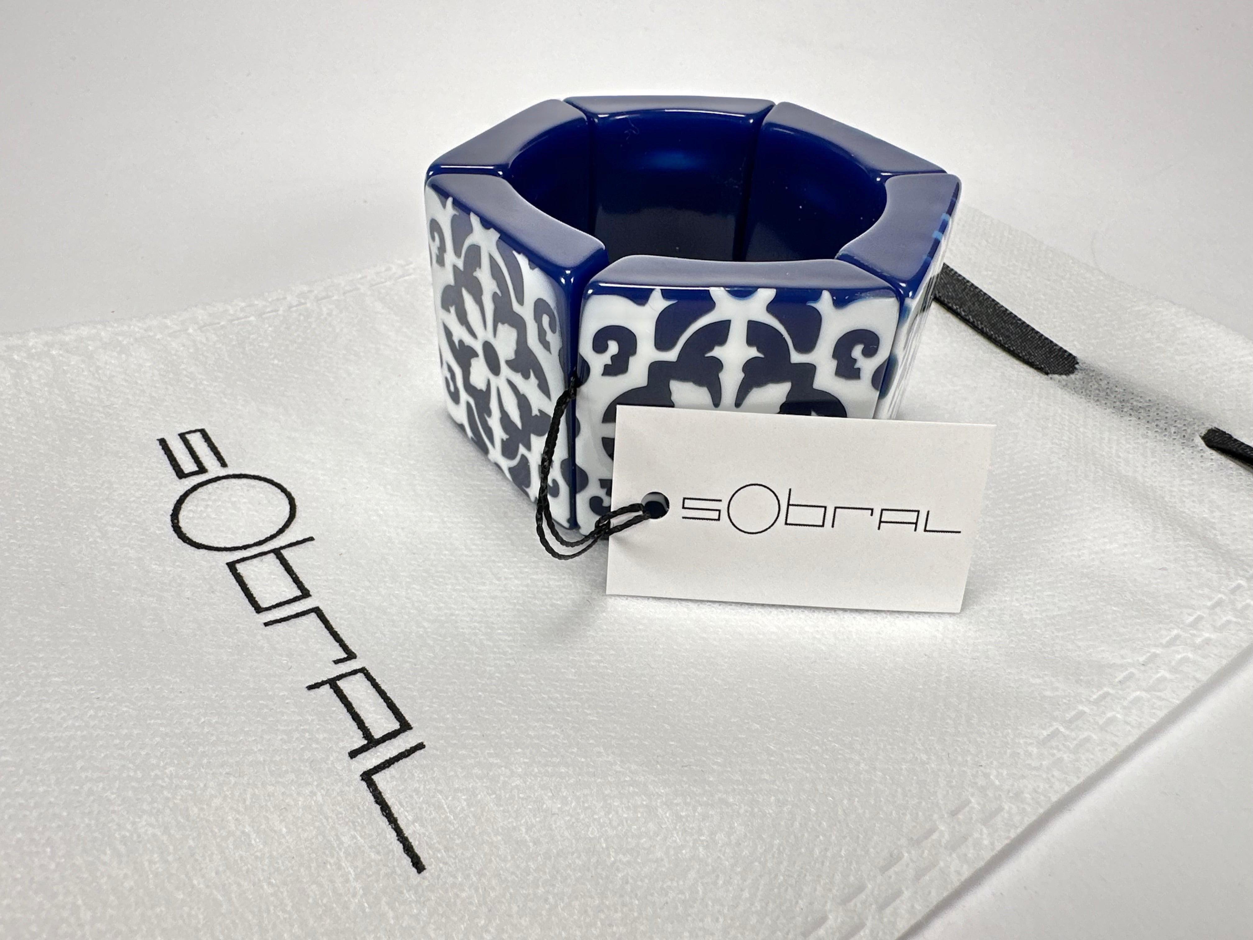 Sobral -  Lisboa "Mery" Elasticated Resin Bracelet ( 004575 )