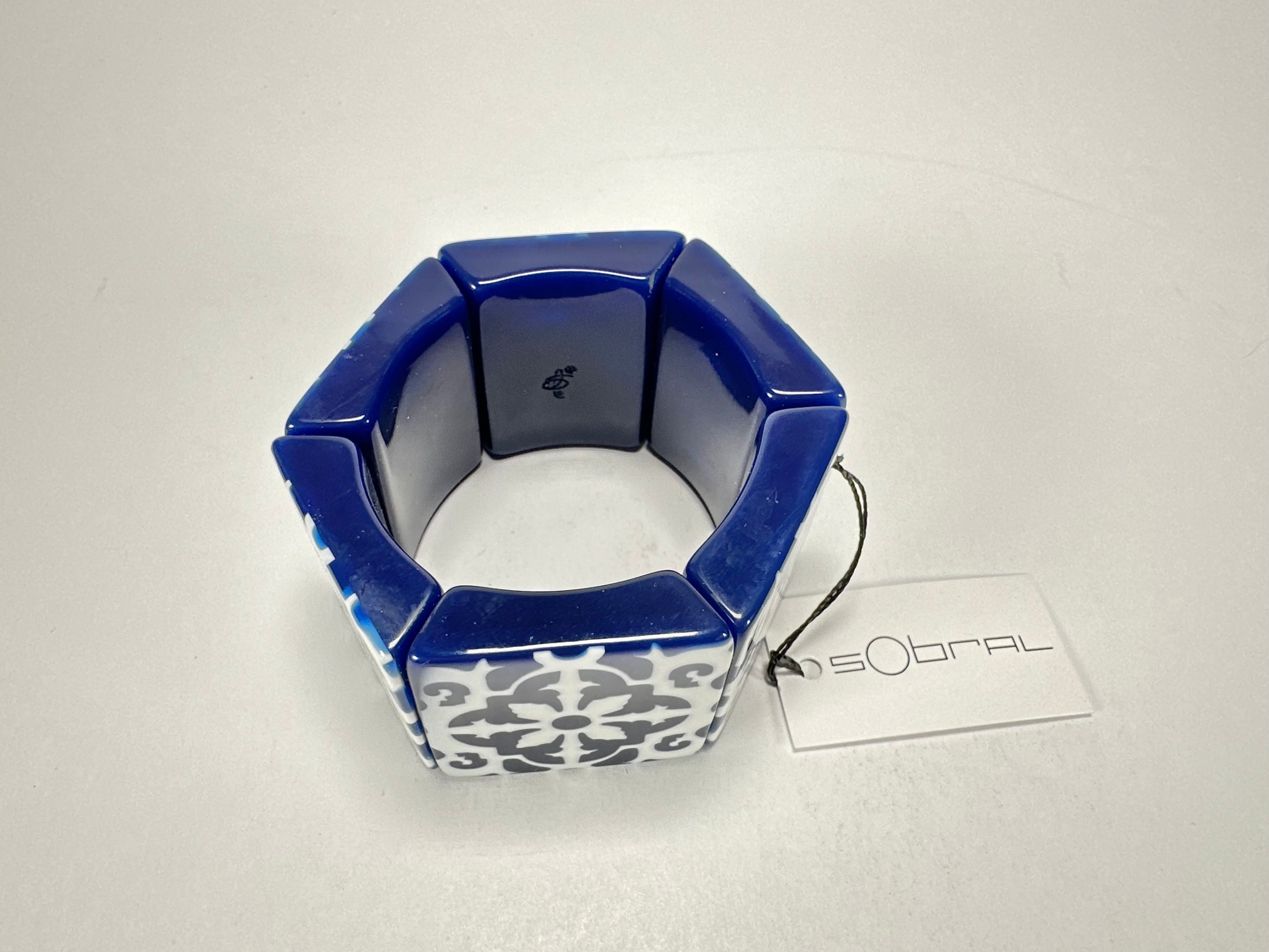 Sobral -  Lisboa "Mery" Elasticated Resin Bracelet ( 004575 )