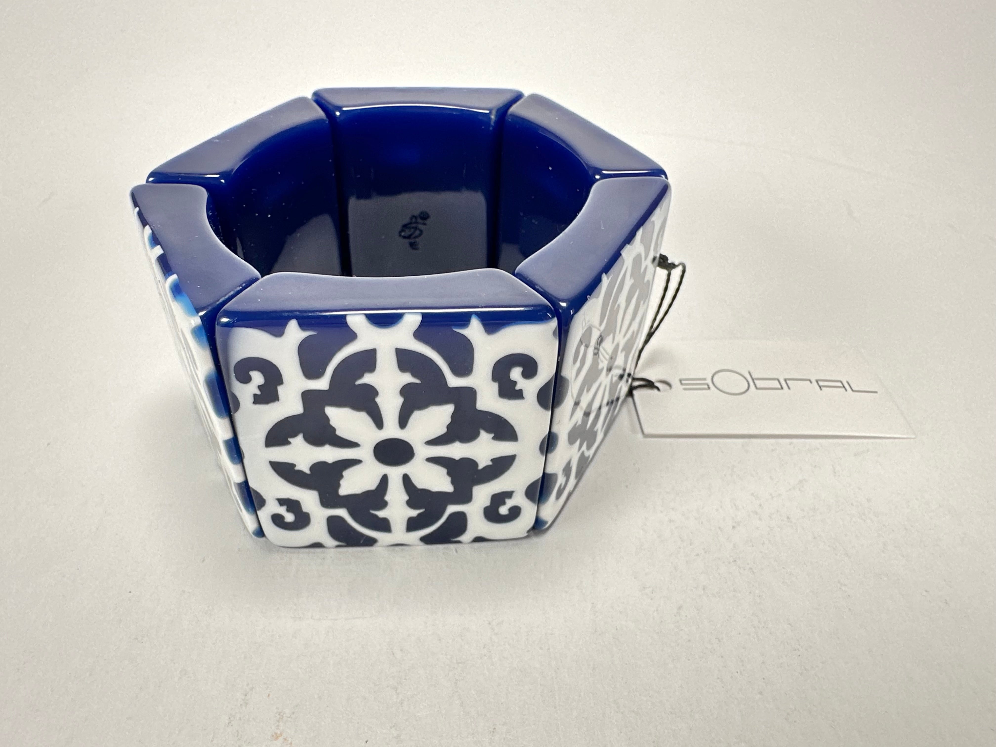 Sobral -  Lisboa "Mery" Elasticated Resin Bracelet ( 004575 )