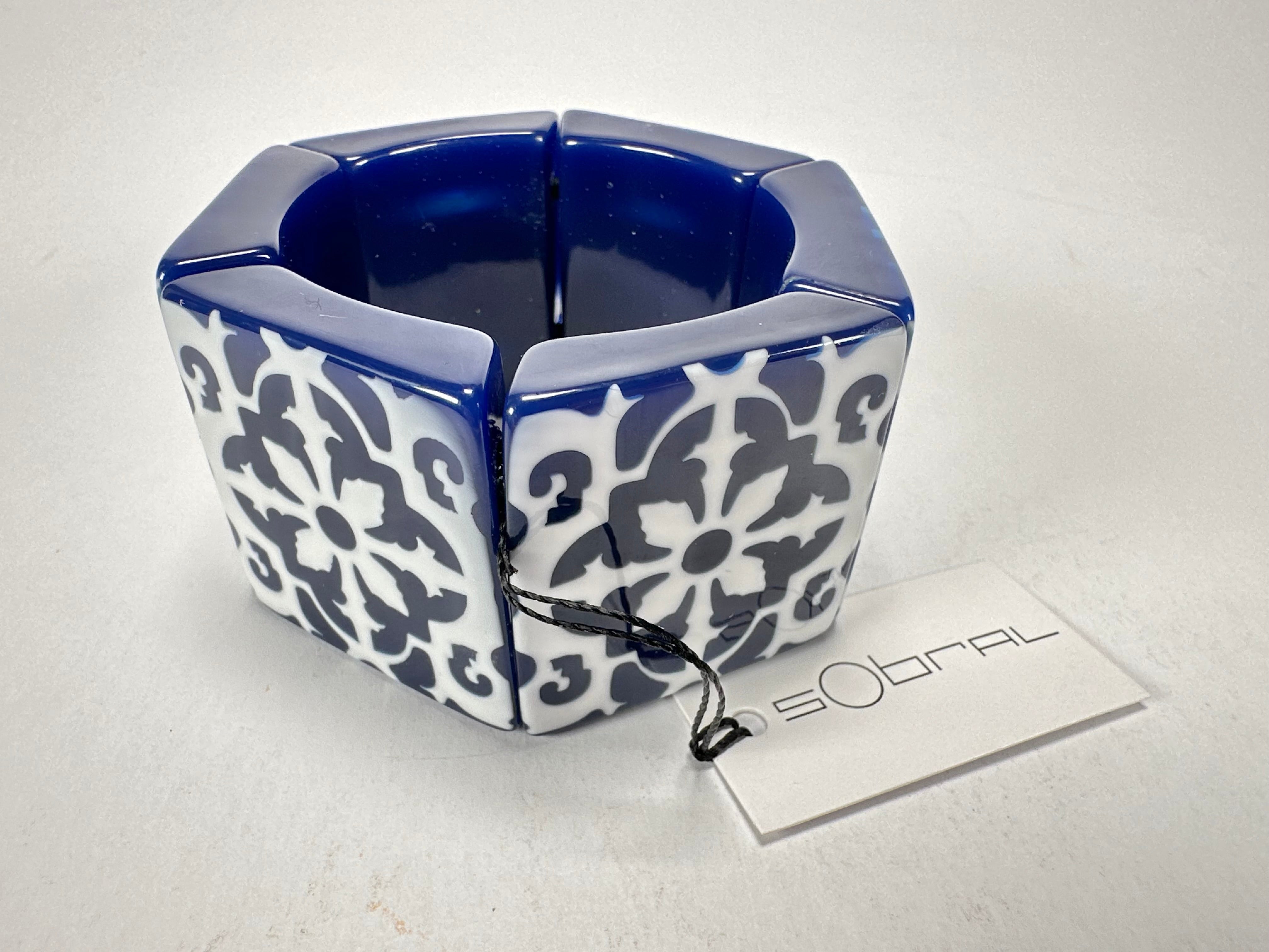 Sobral -  Lisboa "Mery" Elasticated Resin Bracelet ( 004575 )