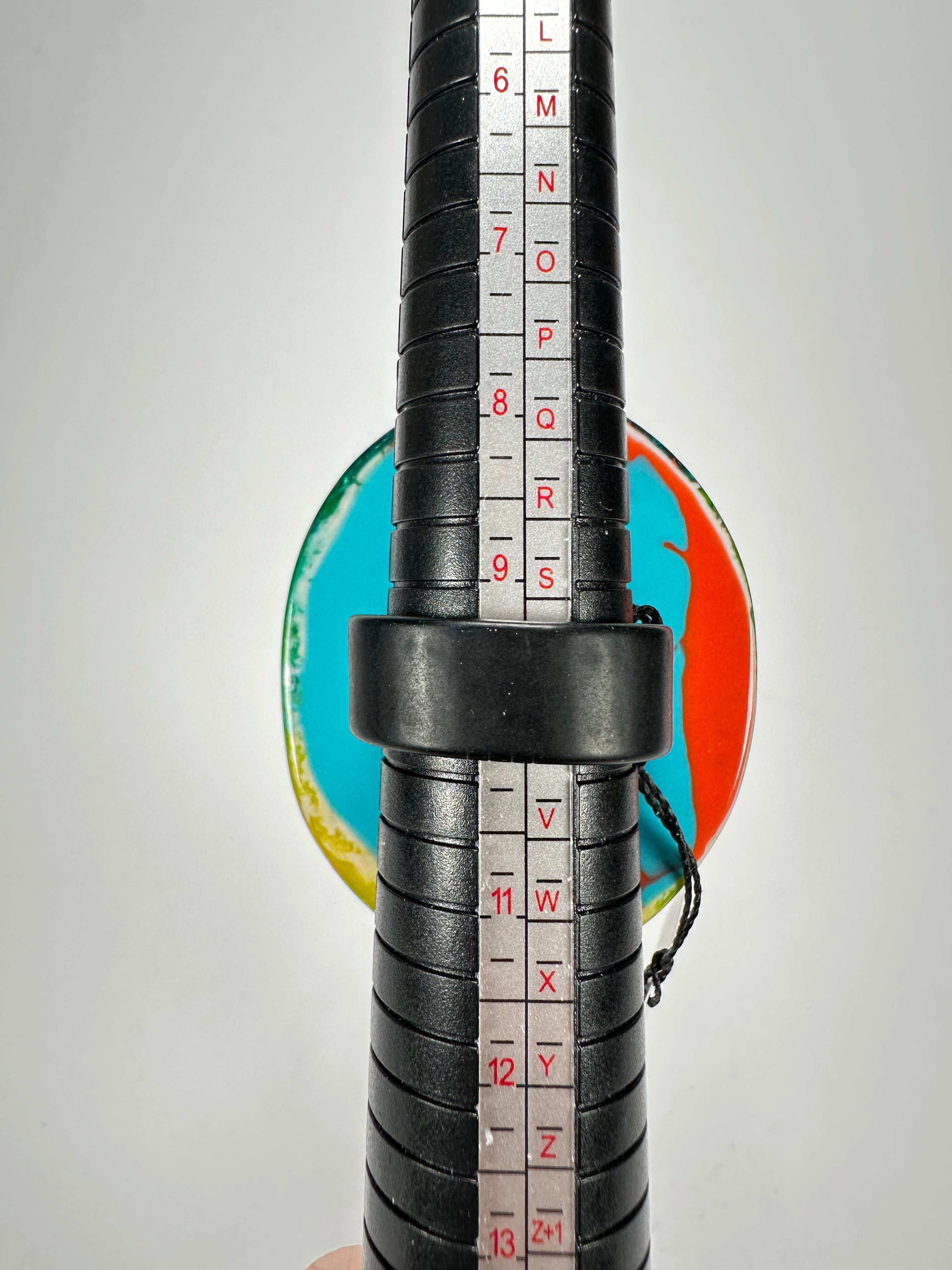 Sobral - Multi-Colour "Munique" K.Polido Resin Ring ( 005145 ) - Size UK U / US 10