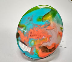Sobral - Multi-Colour "Munique" K.Polido Resin Ring ( 005145 ) - Size UK T / US 9.5