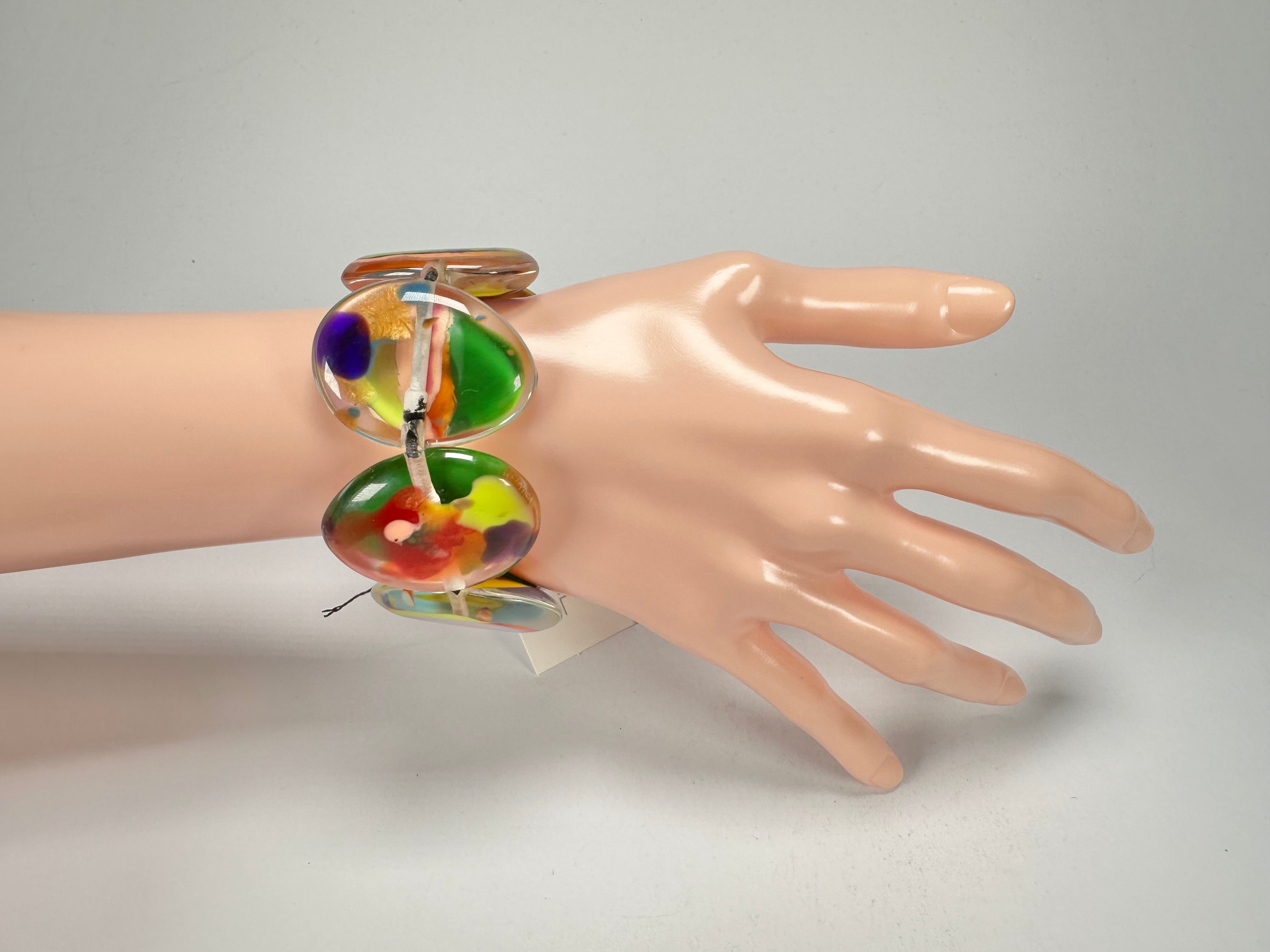 Sobral - Nuage "Nebula" Elasticated Resin Bracelet ( 005462 )