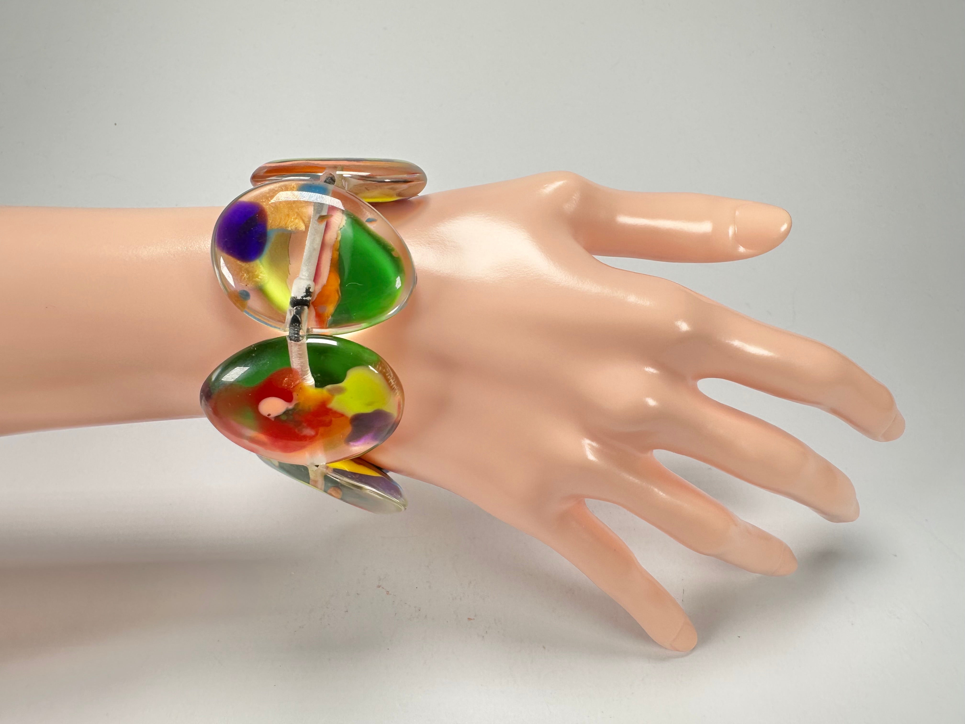 Sobral - Nuage "Nebula" Elasticated Resin Bracelet ( 005462 )