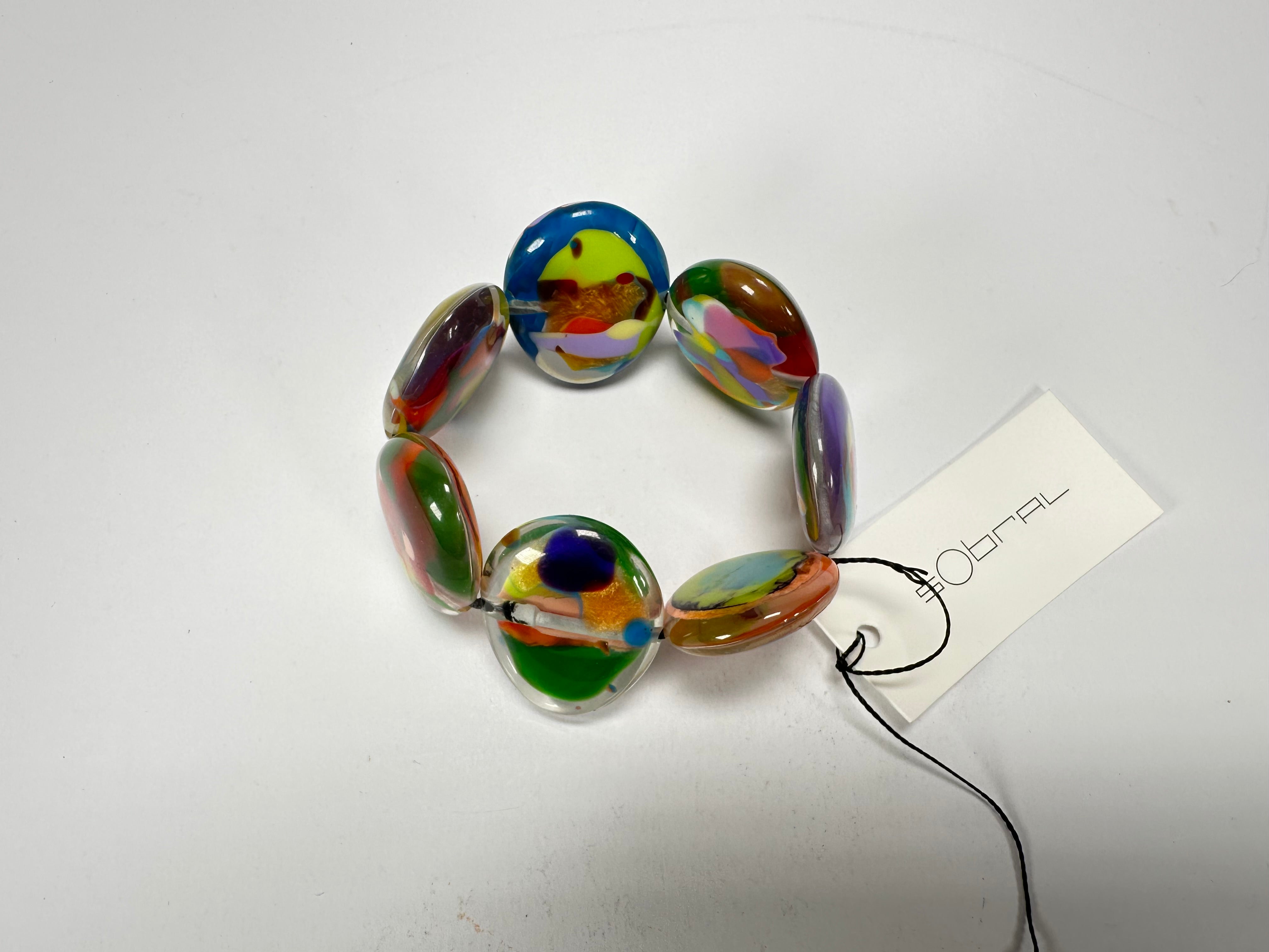 Sobral - Nuage "Nebula" Elasticated Resin Bracelet ( 005462 )