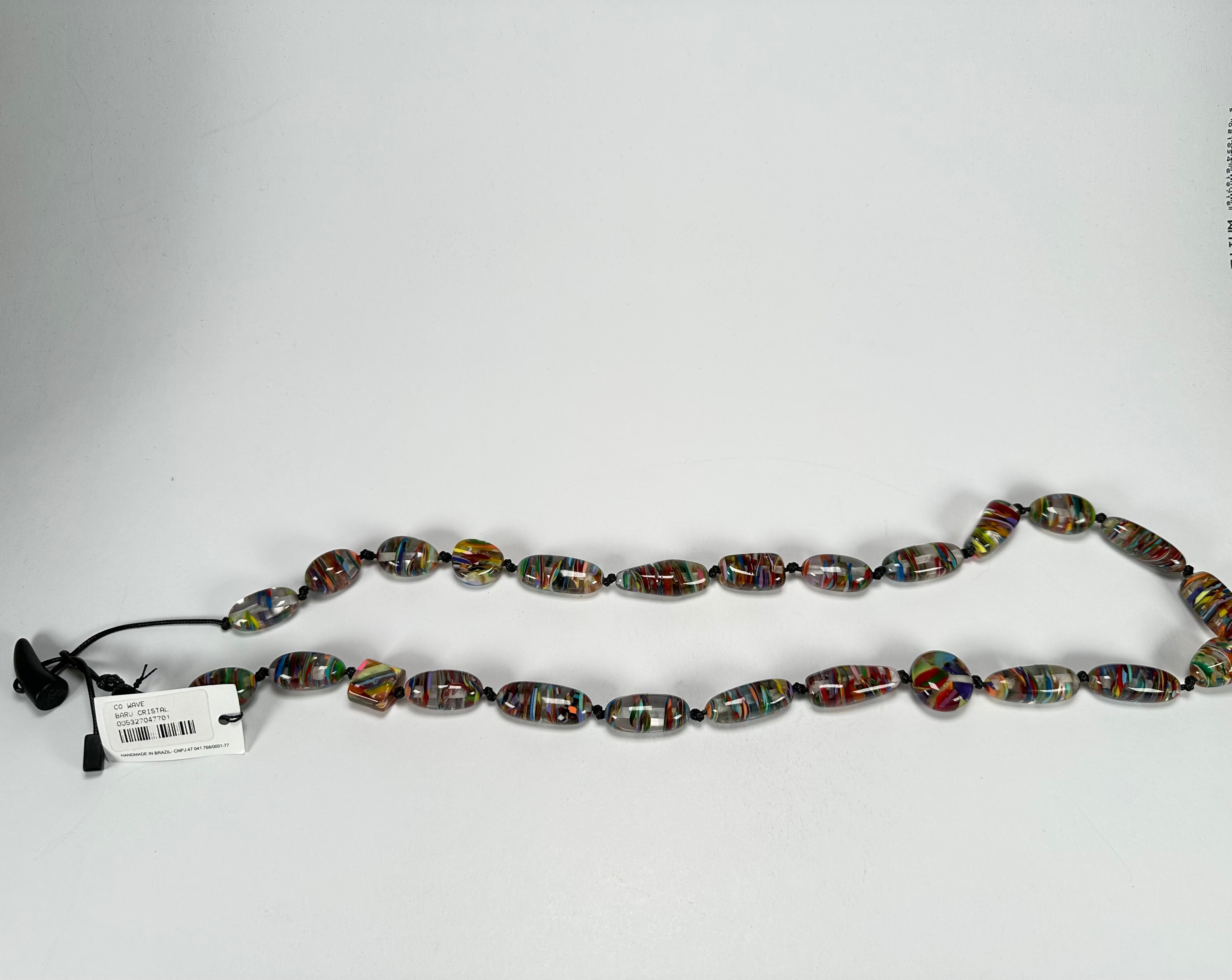 Sobral - Baru "Wave" Resin Necklace ( 005327 )