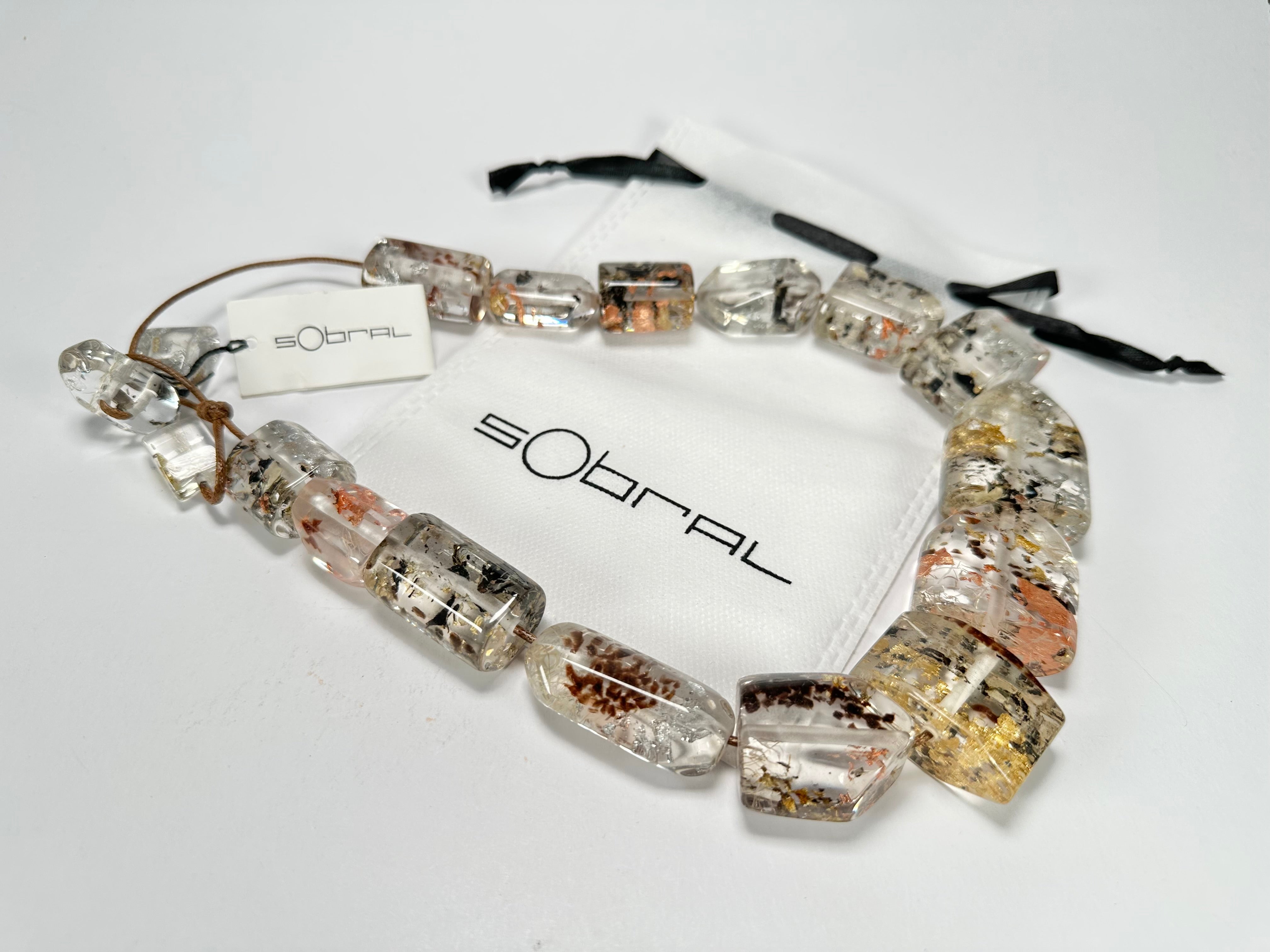 Sobral - Minas Gerais "Betim" Resin Necklace ( 005403 )