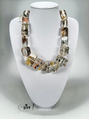 Sobral - Minas Gerais "Betim" Resin Necklace ( 005403 )