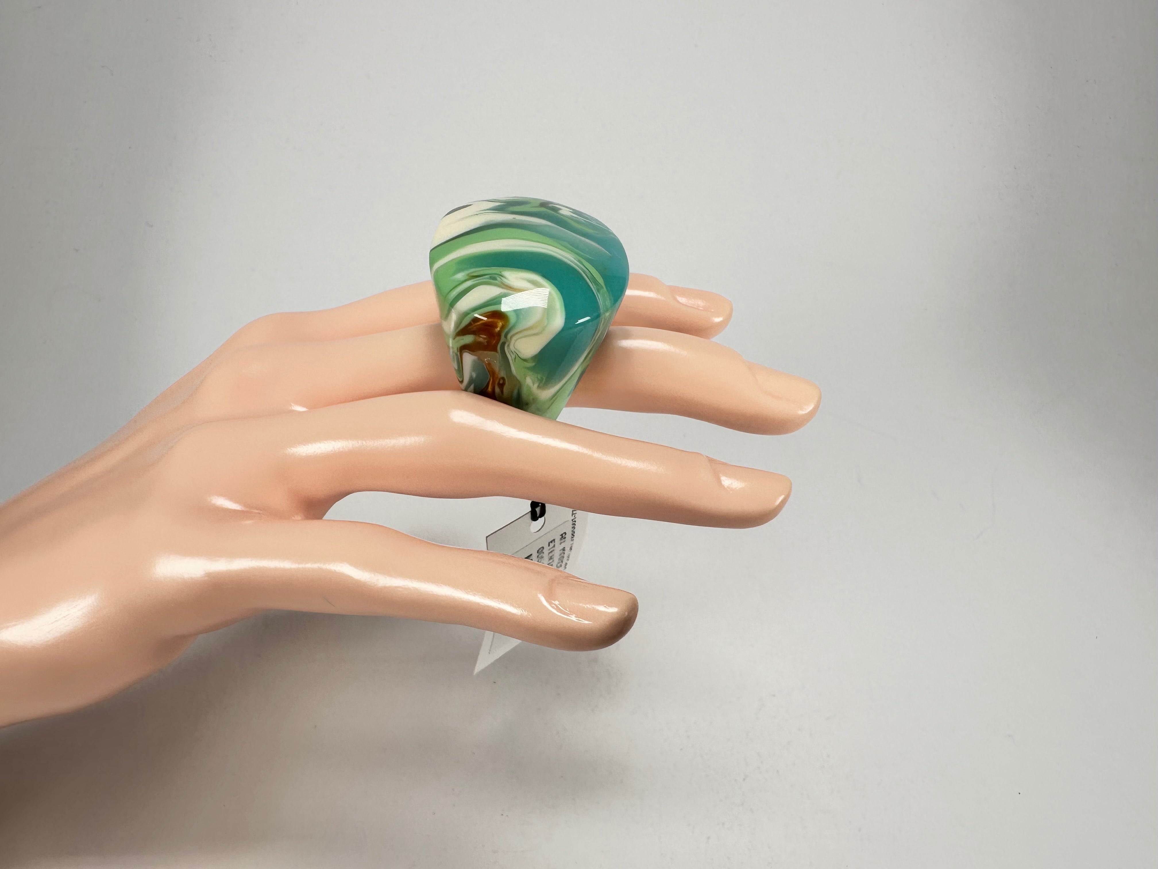 Sobral - Eteria "Mares" Resin Ring ( 005417 ) - Size UK P / US 7.5
