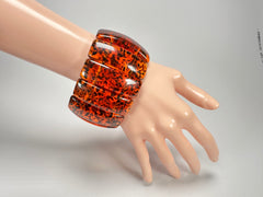 Sobral - Amber "Porcina Efeitors" Resin Bracelet ( 001544 )