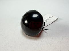 Sobral - Mix 2023 "Sintonia" Black Resin Ring ( 003598 ) - Size UK M / US 6