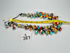Sobral - Caillou Cristal "Monica" Resin Necklace ( 005412 )
