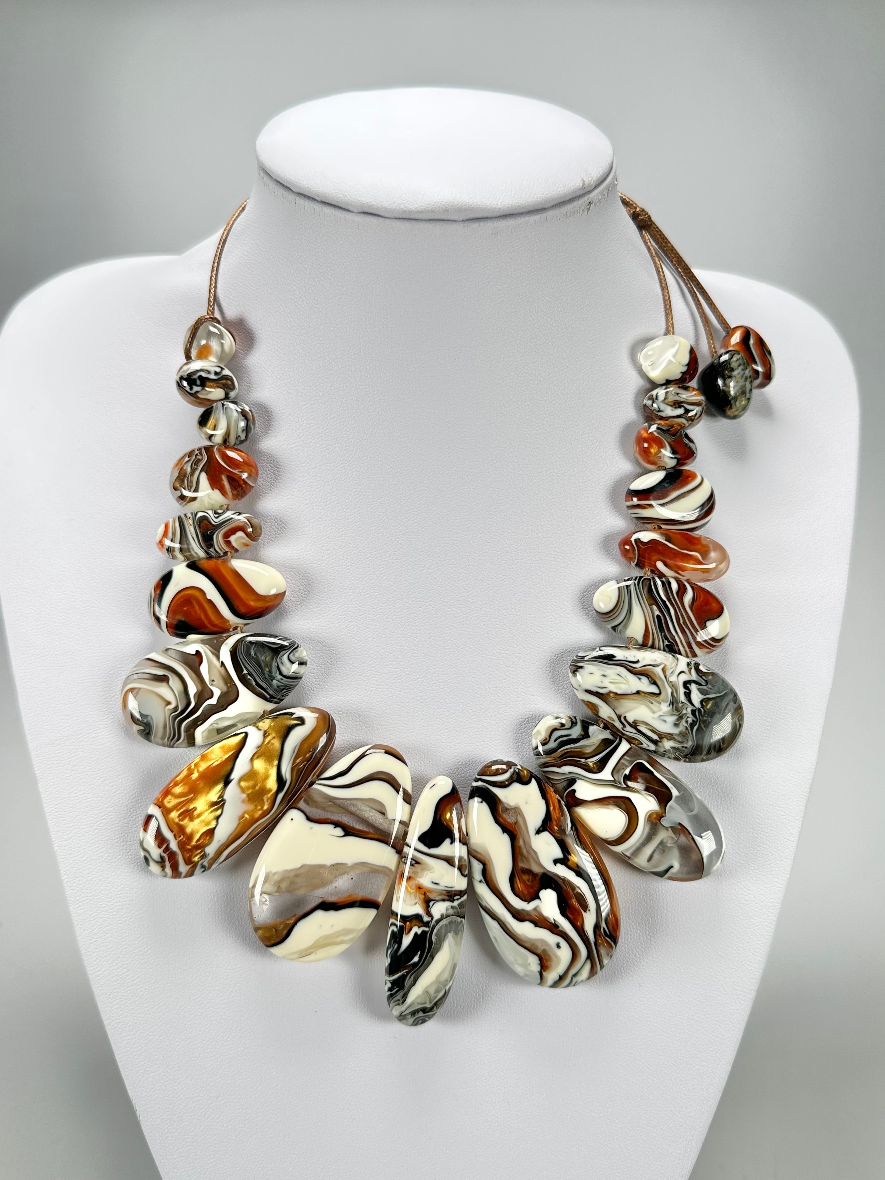 Sobral - Carmelo "Marou" Resin Necklace ( 005422 )