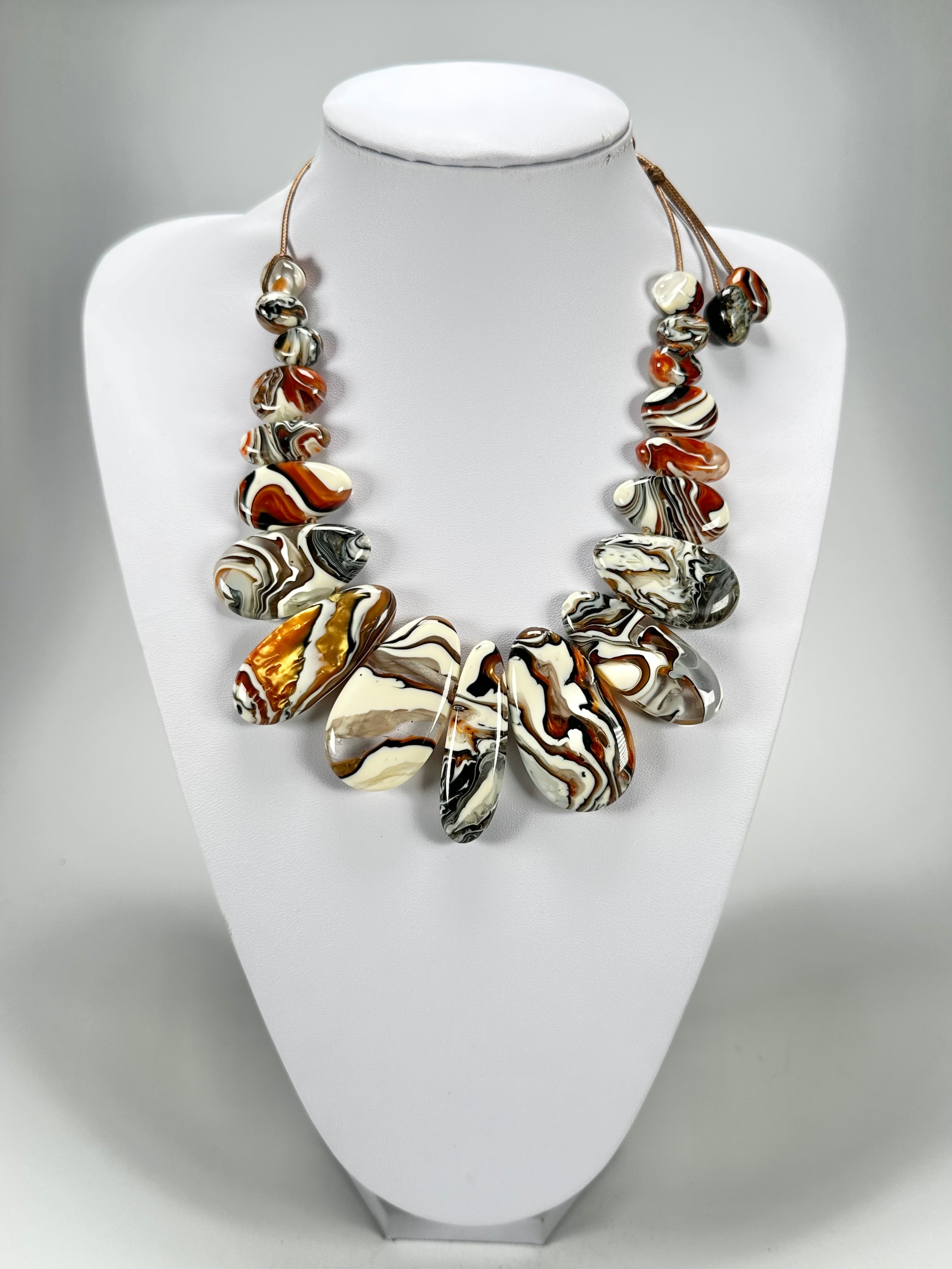 Sobral - Carmelo "Marou" Resin Necklace ( 005422 )