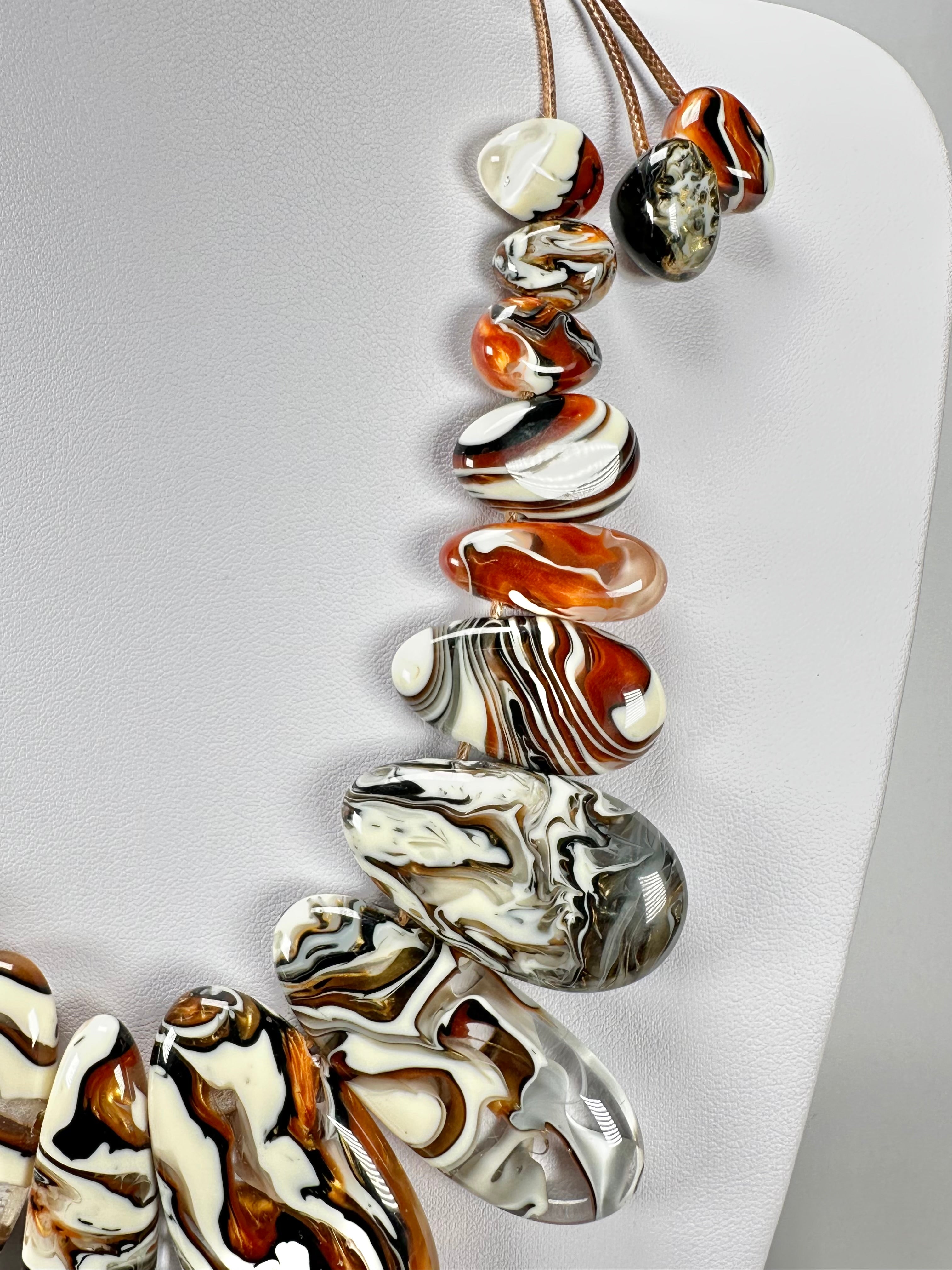 Sobral - Carmelo "Marou" Resin Necklace ( 005422 )