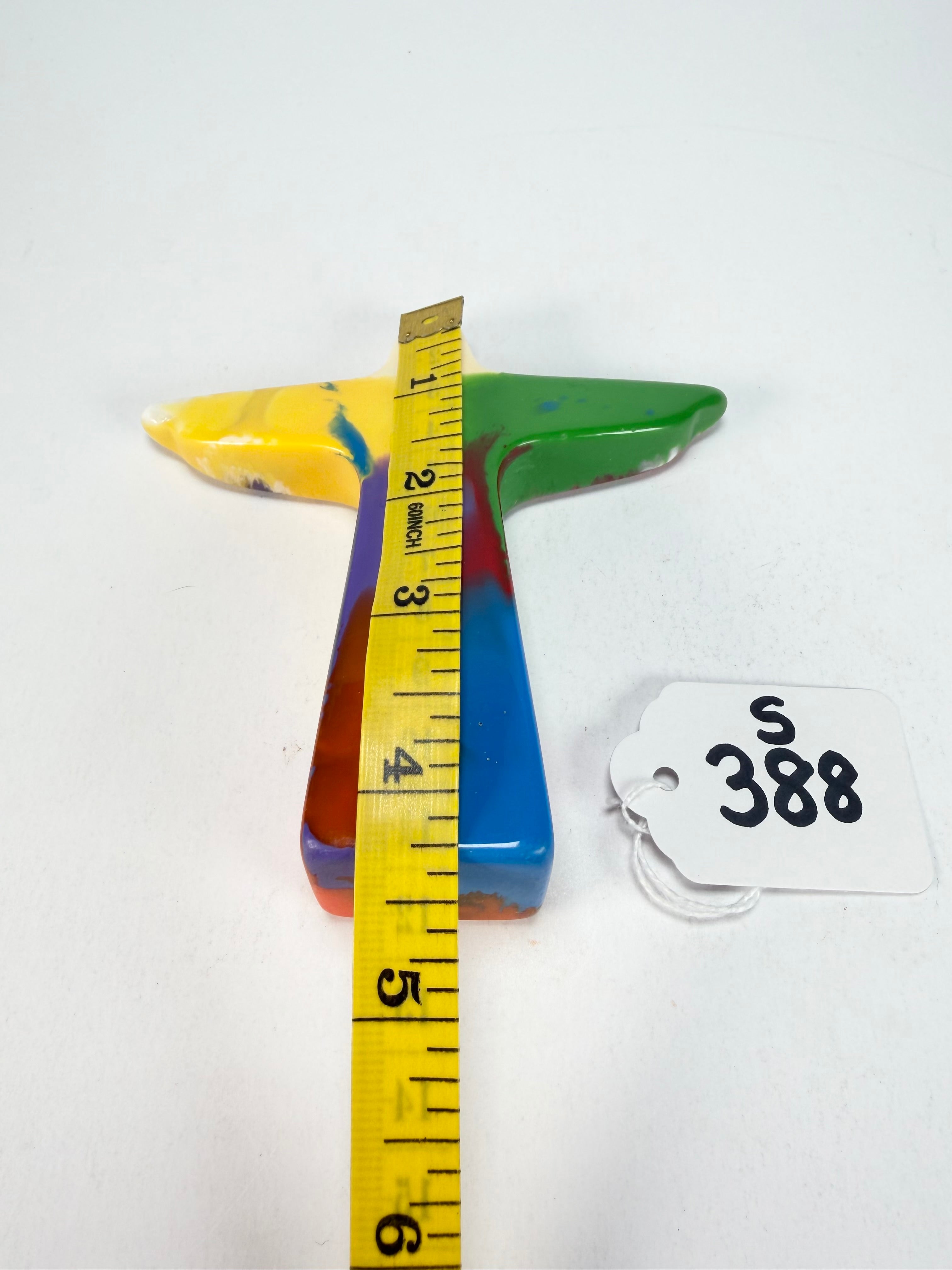 Sobral - Landmark "Cristo" Multi-Colour Pollock Small 11cm Statue Ornament ( 000000 )