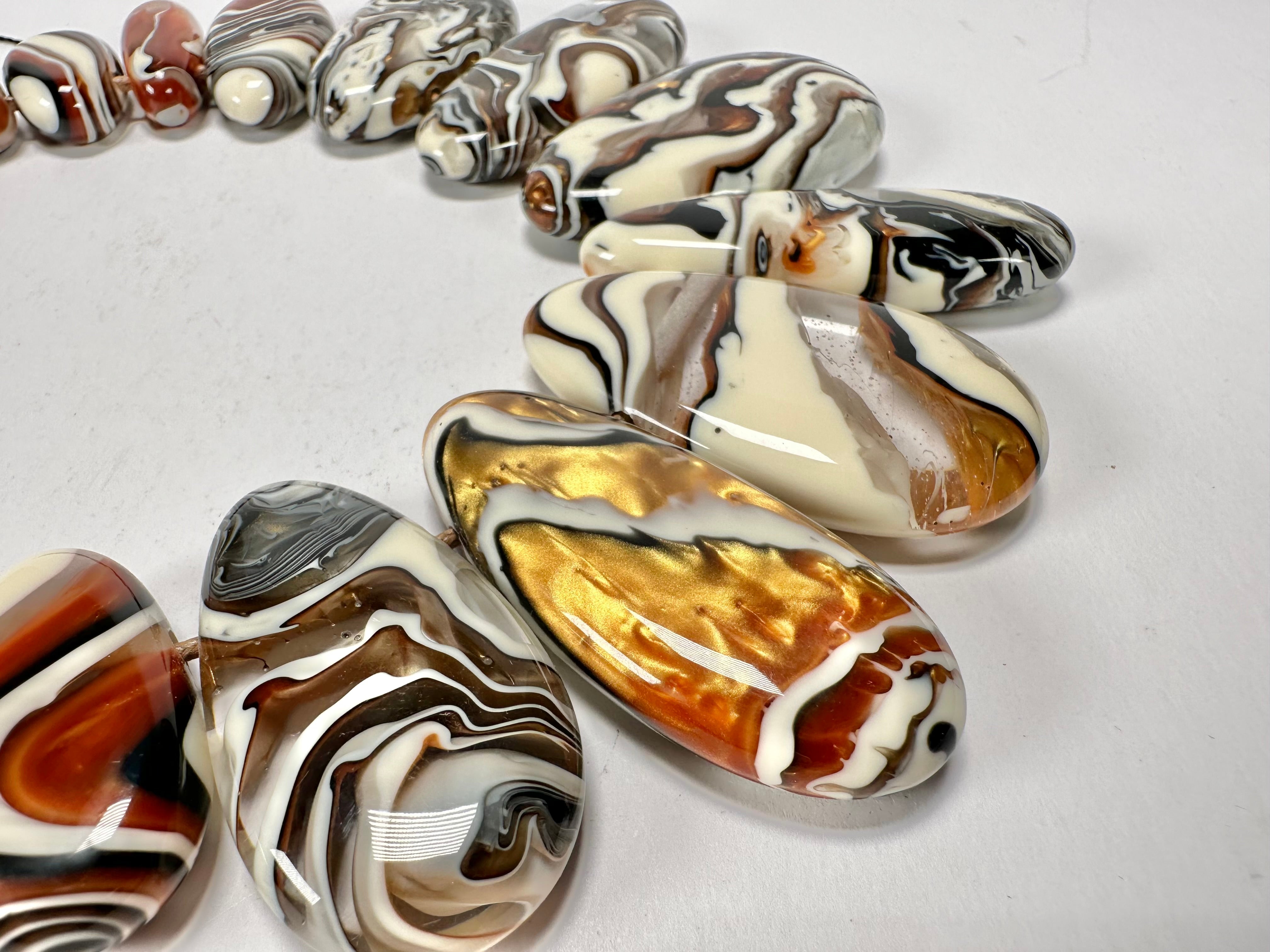 Sobral - Carmelo "Marou" Resin Necklace ( 005422 )