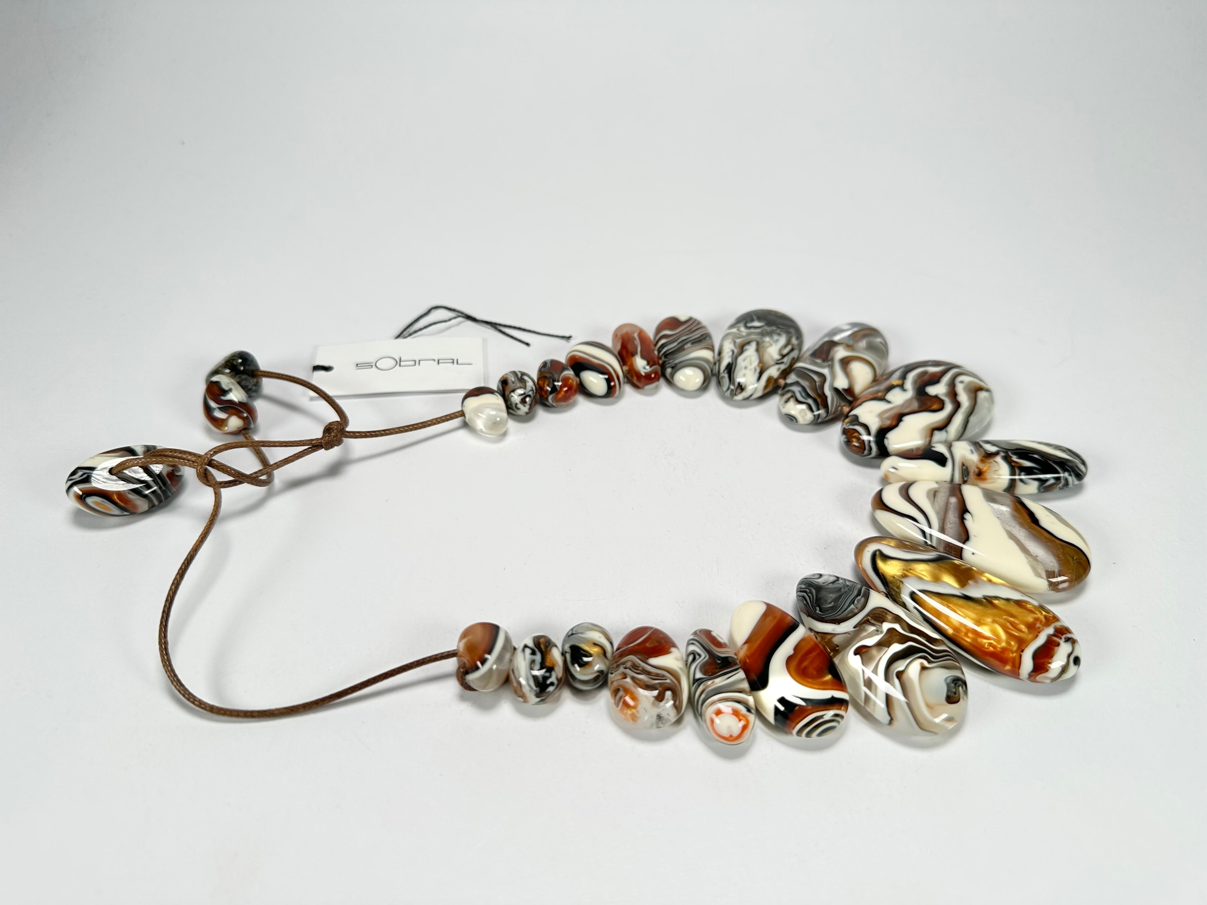 Sobral - Carmelo "Marou" Resin Necklace ( 005422 )