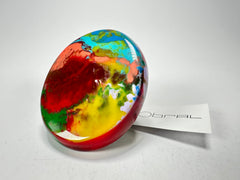Sobral - Multi-Colour "Munique" K.Polido Resin Ring ( 005145 ) - Size UK N / US 6.5