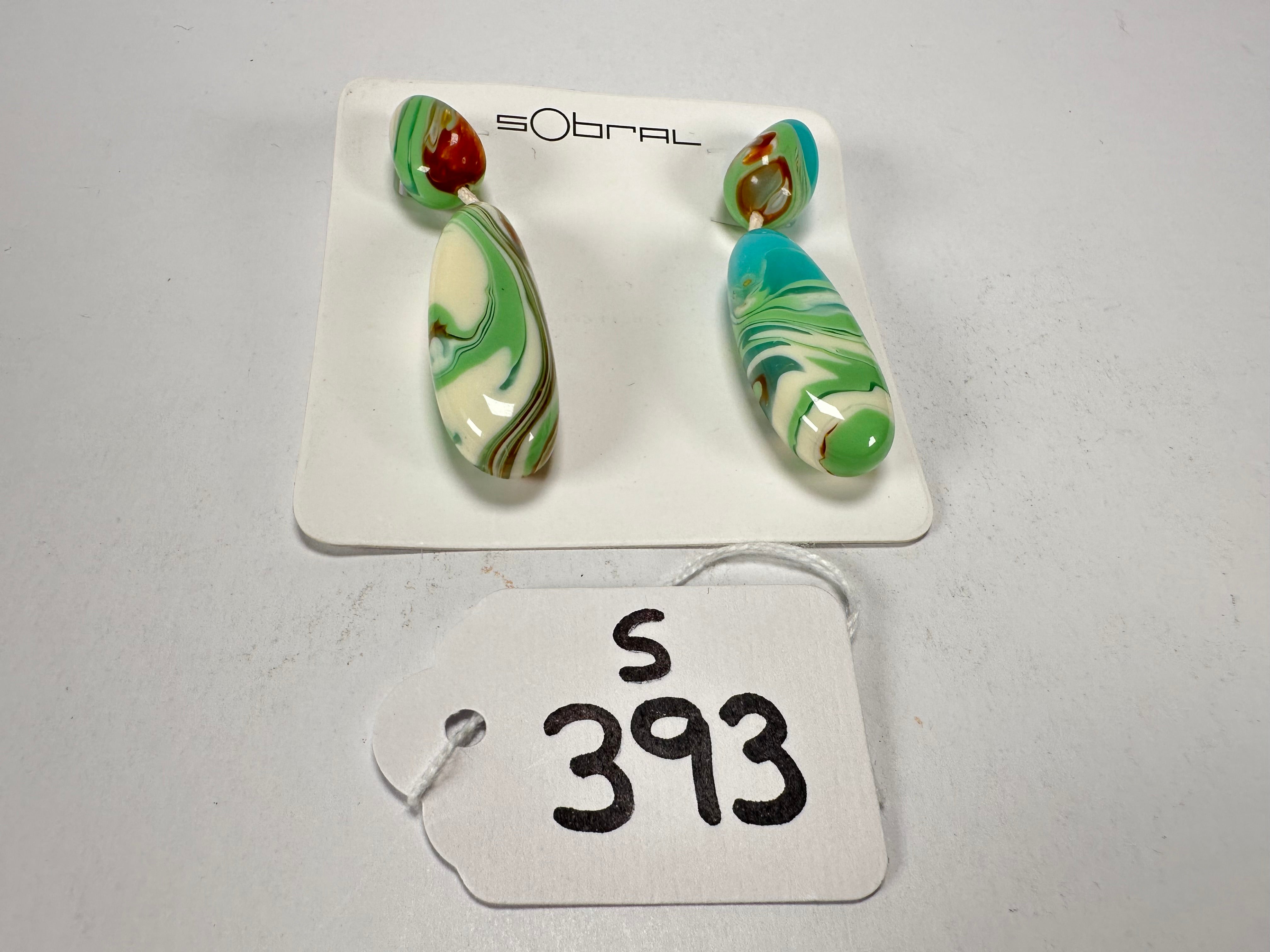 Sobral - Eteria "Caillou" Resin Earrings ( 005427 )
