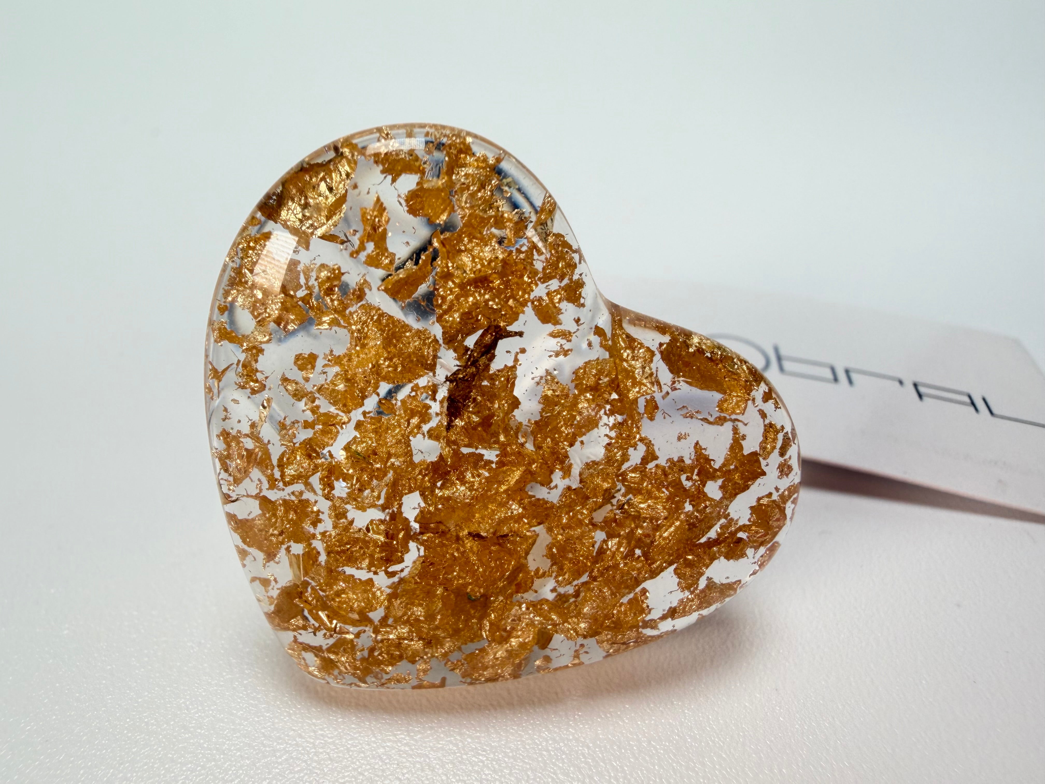 Sobral - Metalique "Mini Ariadne" Resin Ring ( 005543 ) - Size UK N / US 7