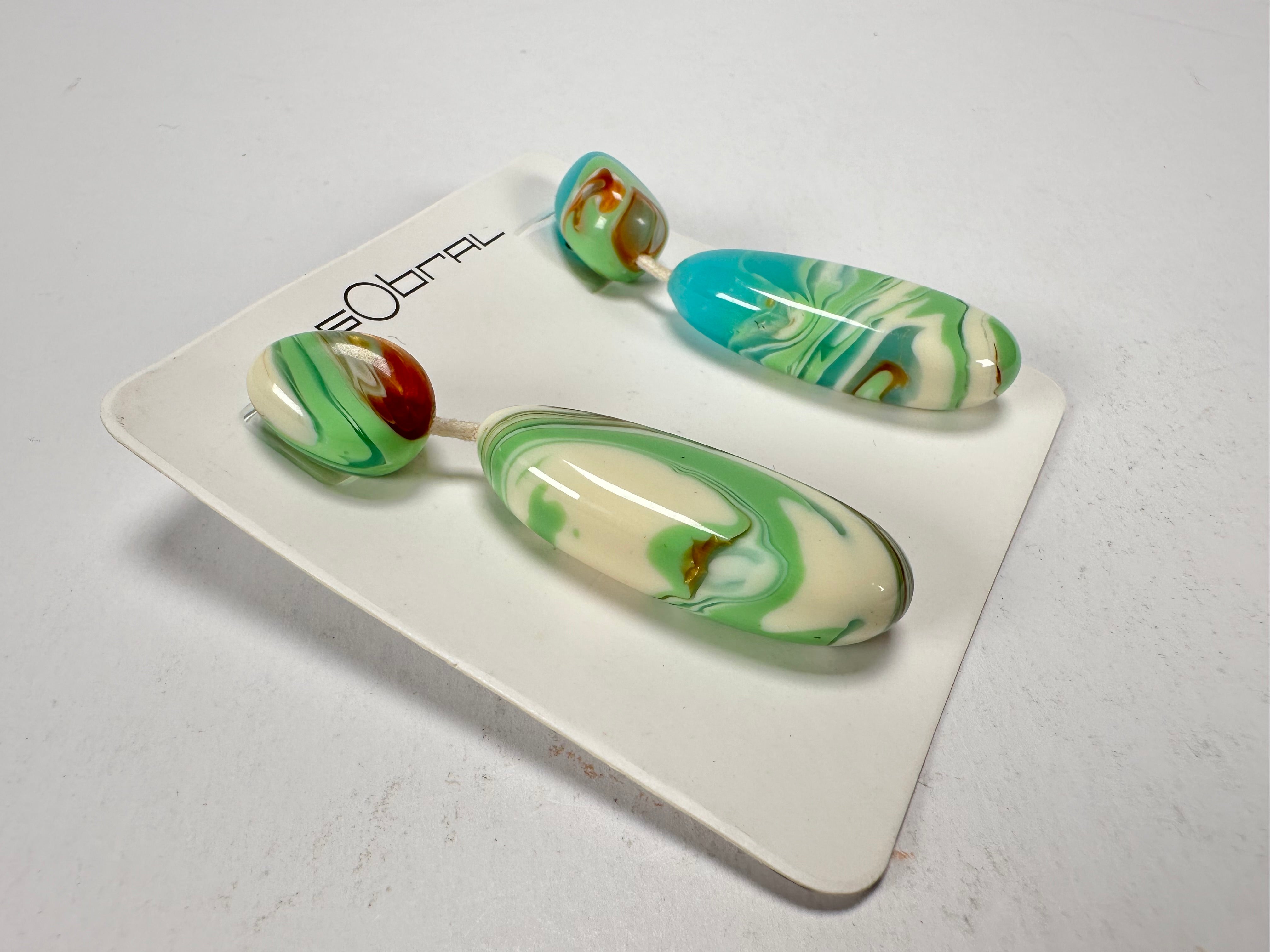 Sobral - Eteria "Caillou" Resin Earrings ( 005427 )