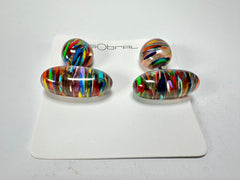 Sobral - Baru "Atelie" Resin Earrings ( 005338 )