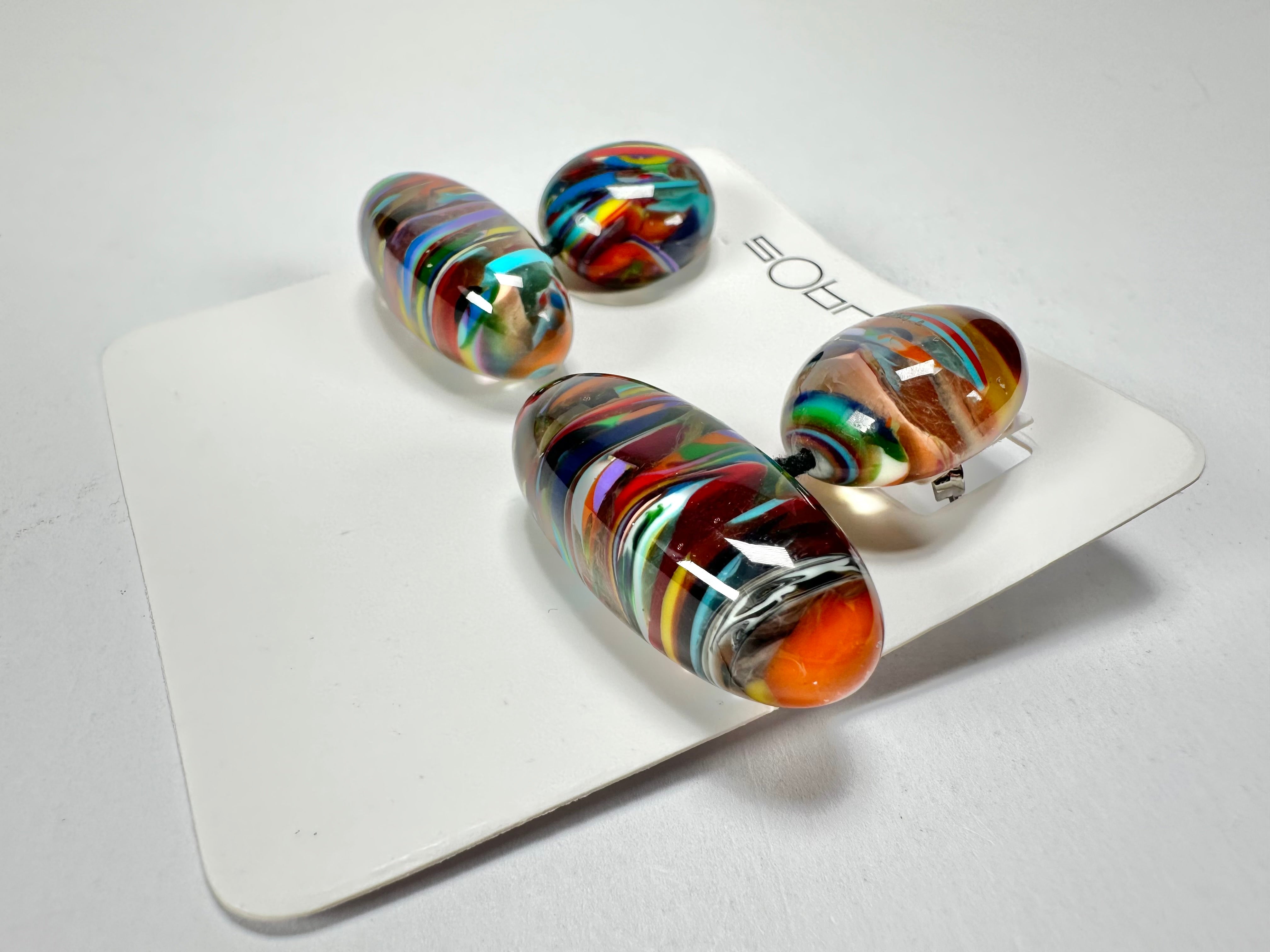Sobral - Baru "Atelie" Resin Earrings ( 005338 )