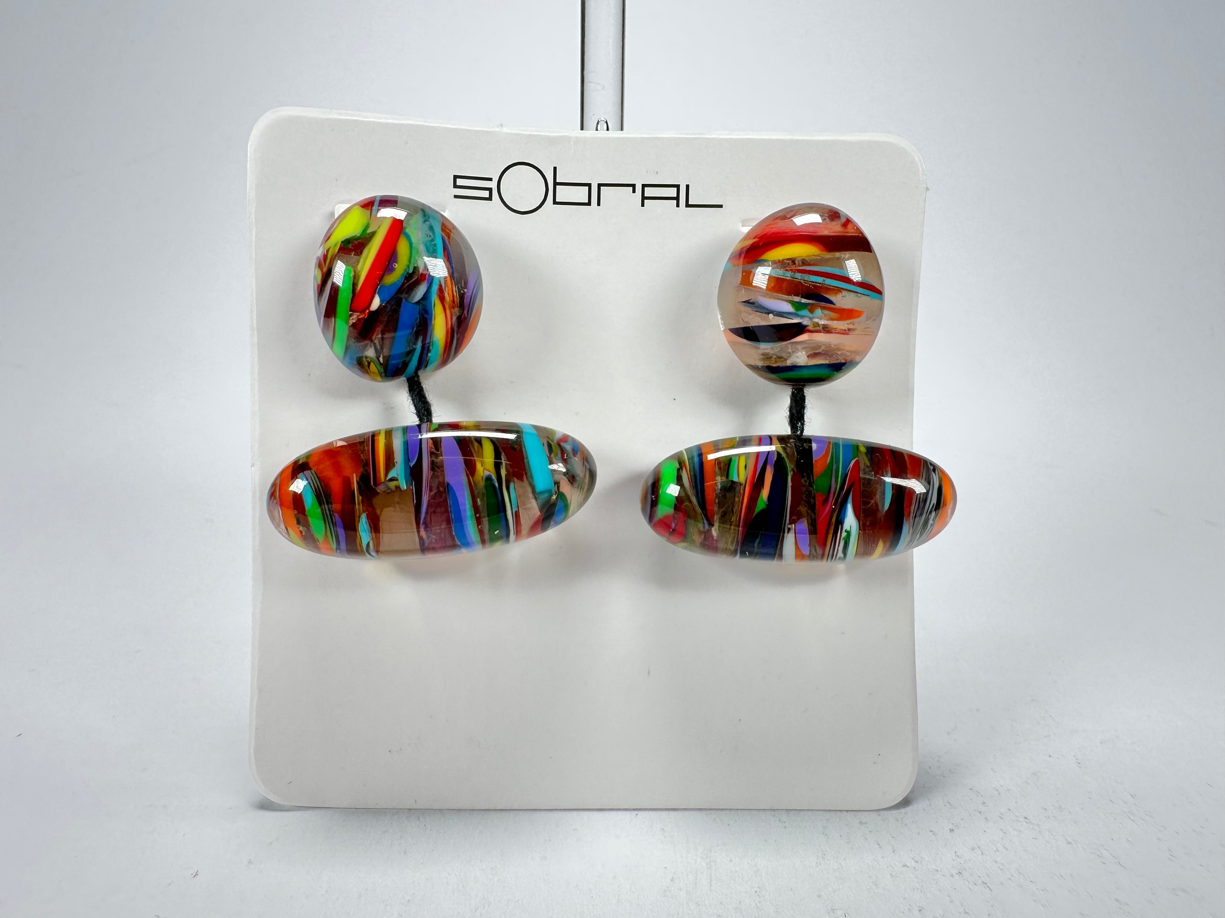 Sobral - Baru "Atelie" Resin Earrings ( 005338 )