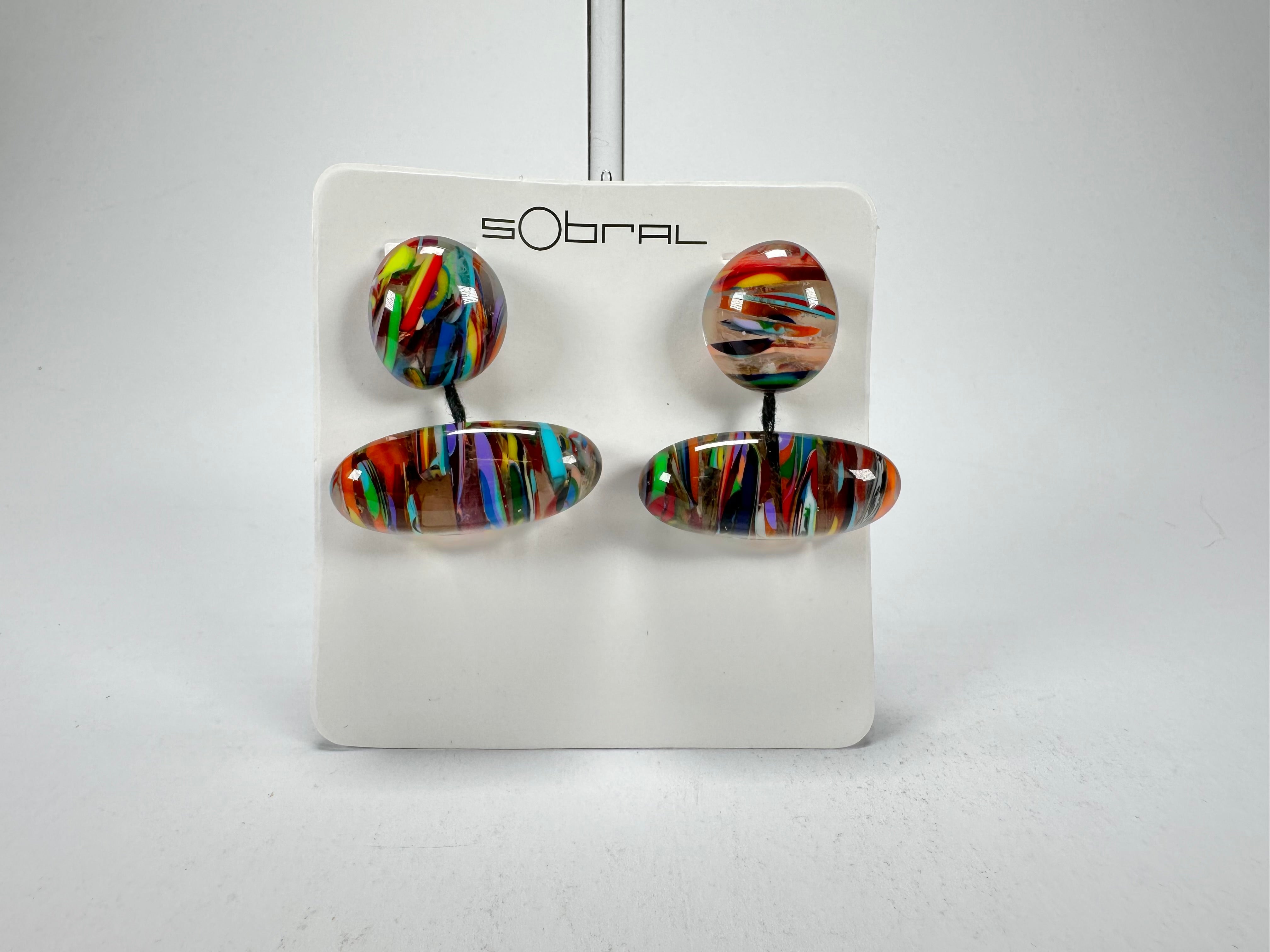 Sobral - Baru "Atelie" Resin Earrings ( 005338 )