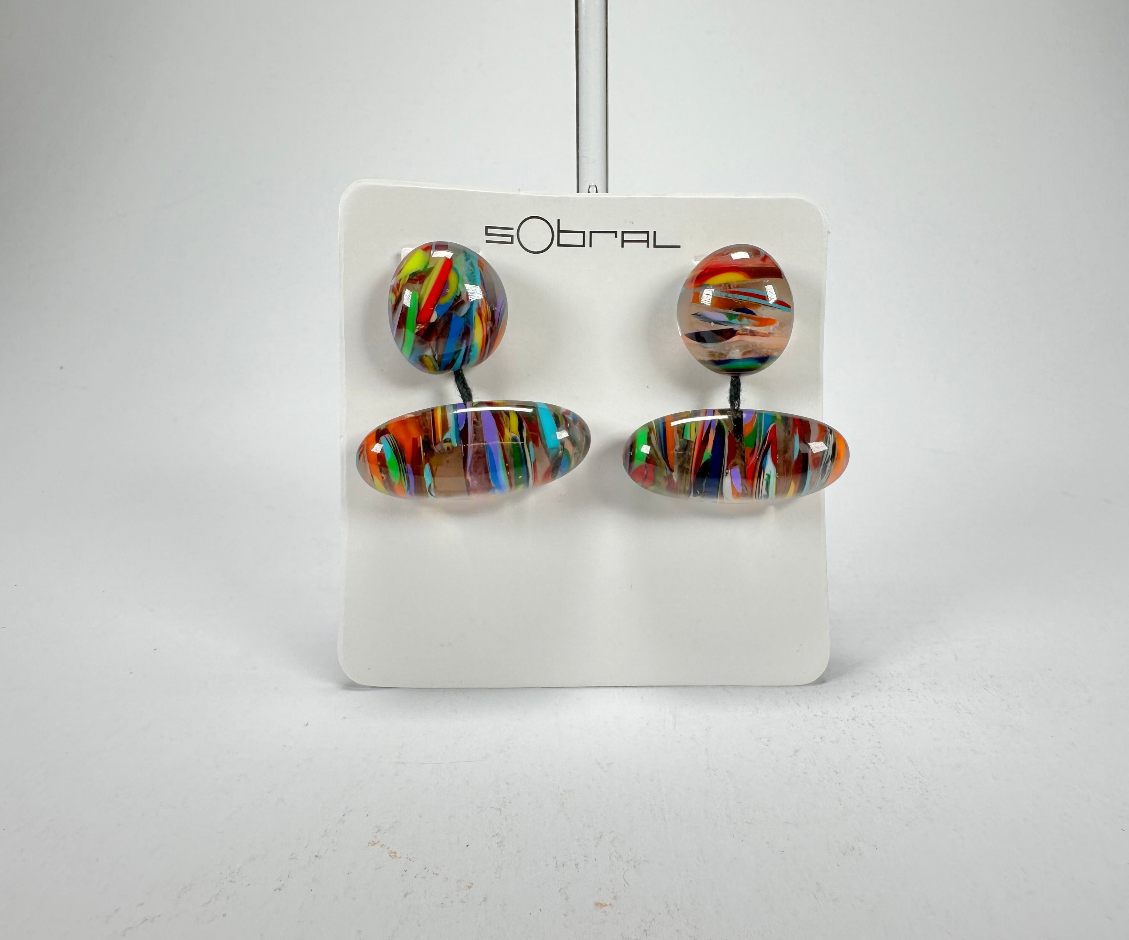 Sobral - Baru "Atelie" Resin Earrings ( 005338 )