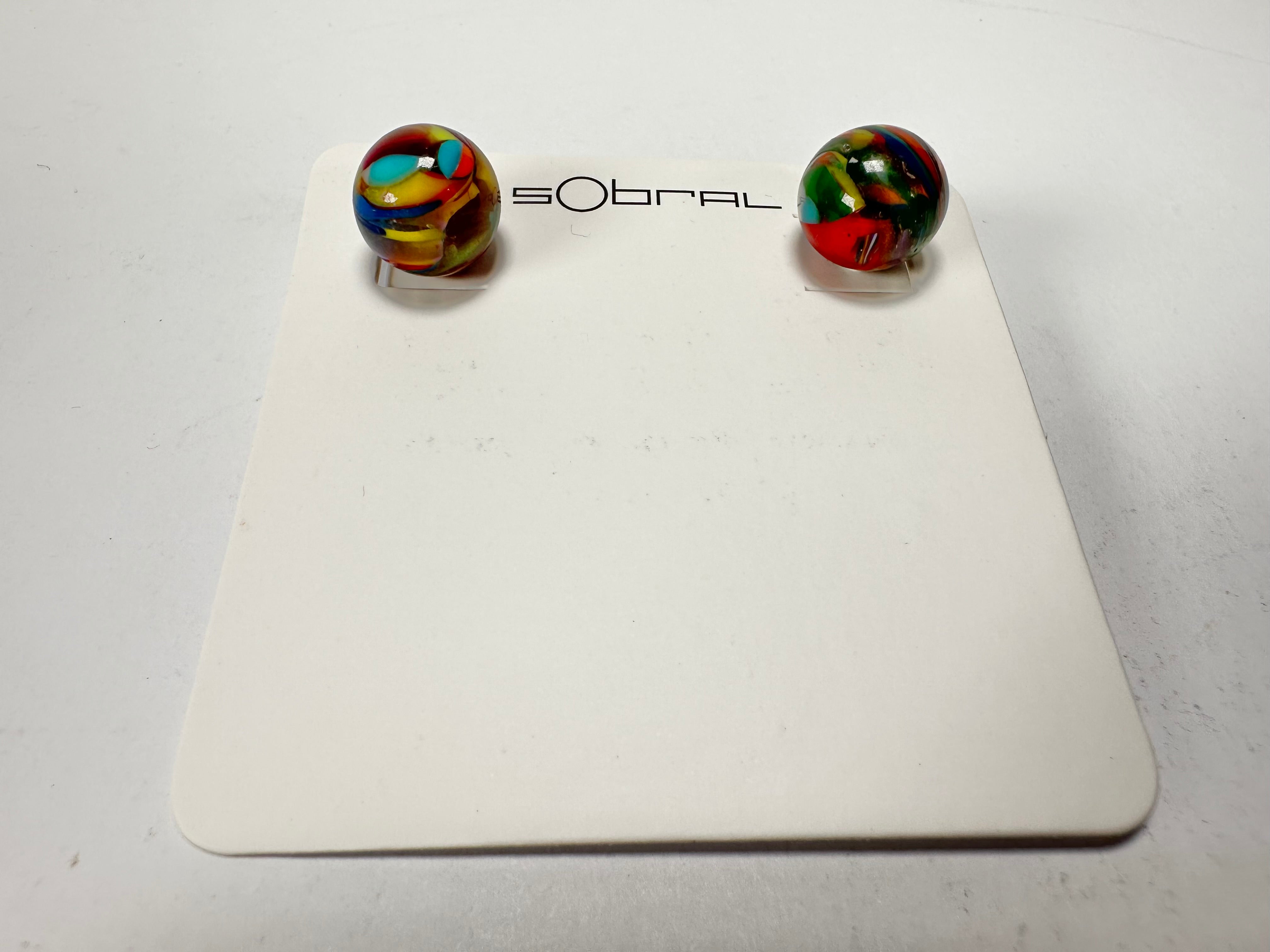 Sobral - Baru "Orbitalis" Resin Earrings ( 005456 )