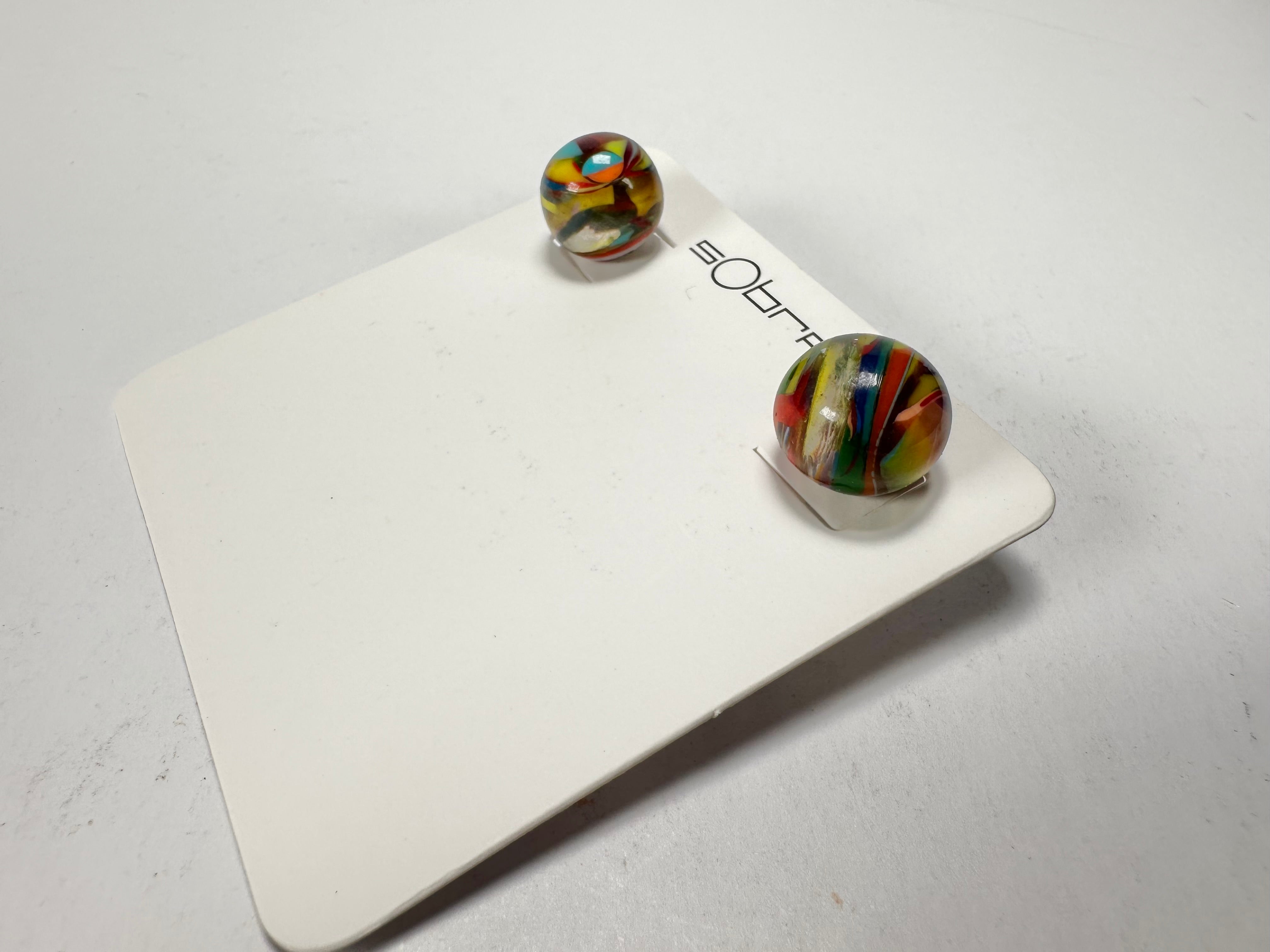 Sobral - Baru "Orbitalis" Resin Earrings ( 005456 )