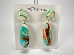 Sobral - Eteria "Caillou" Resin Earrings ( 005427 )
