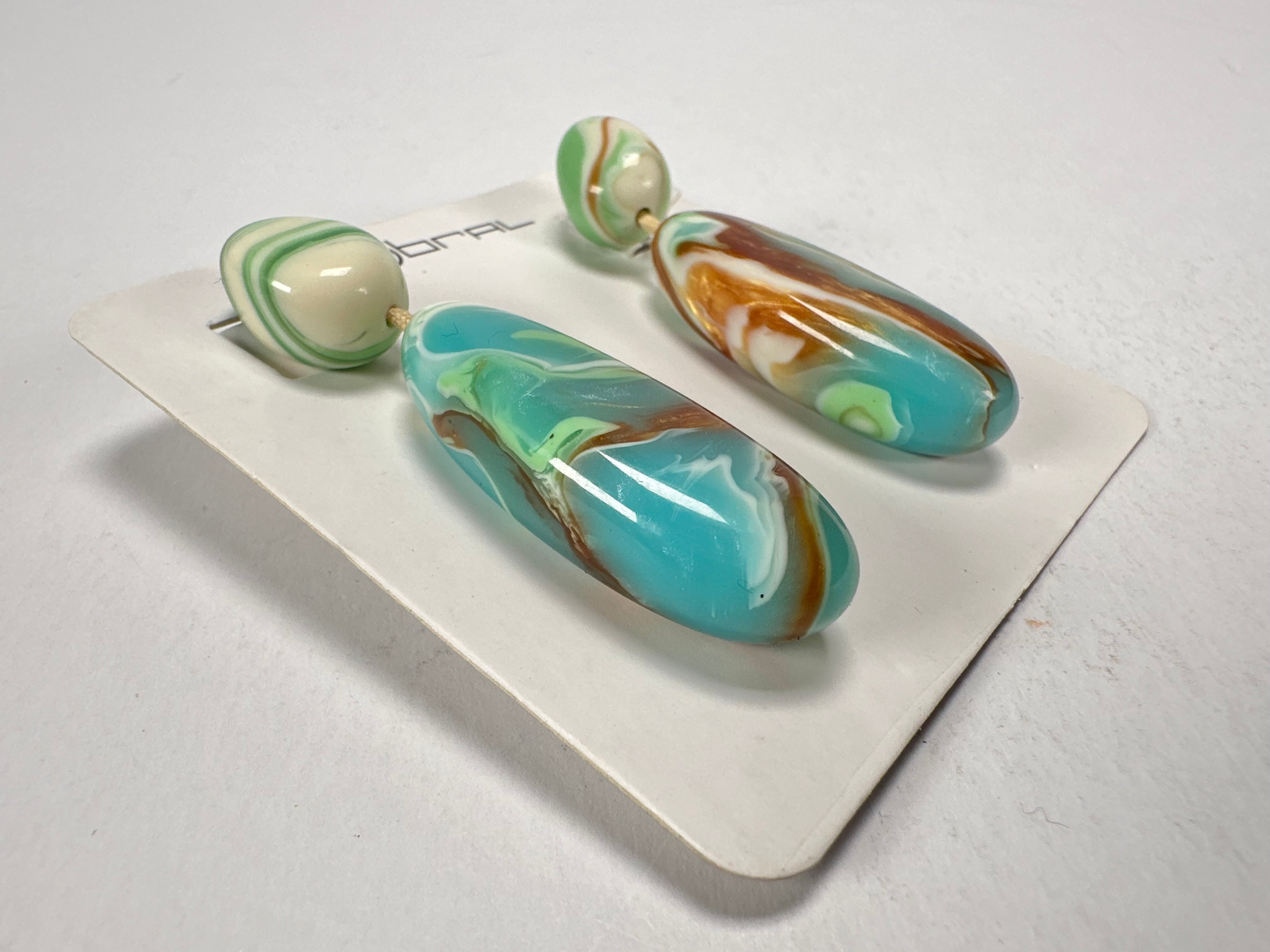 Sobral - Eteria "Caillou" Resin Earrings ( 005427 )
