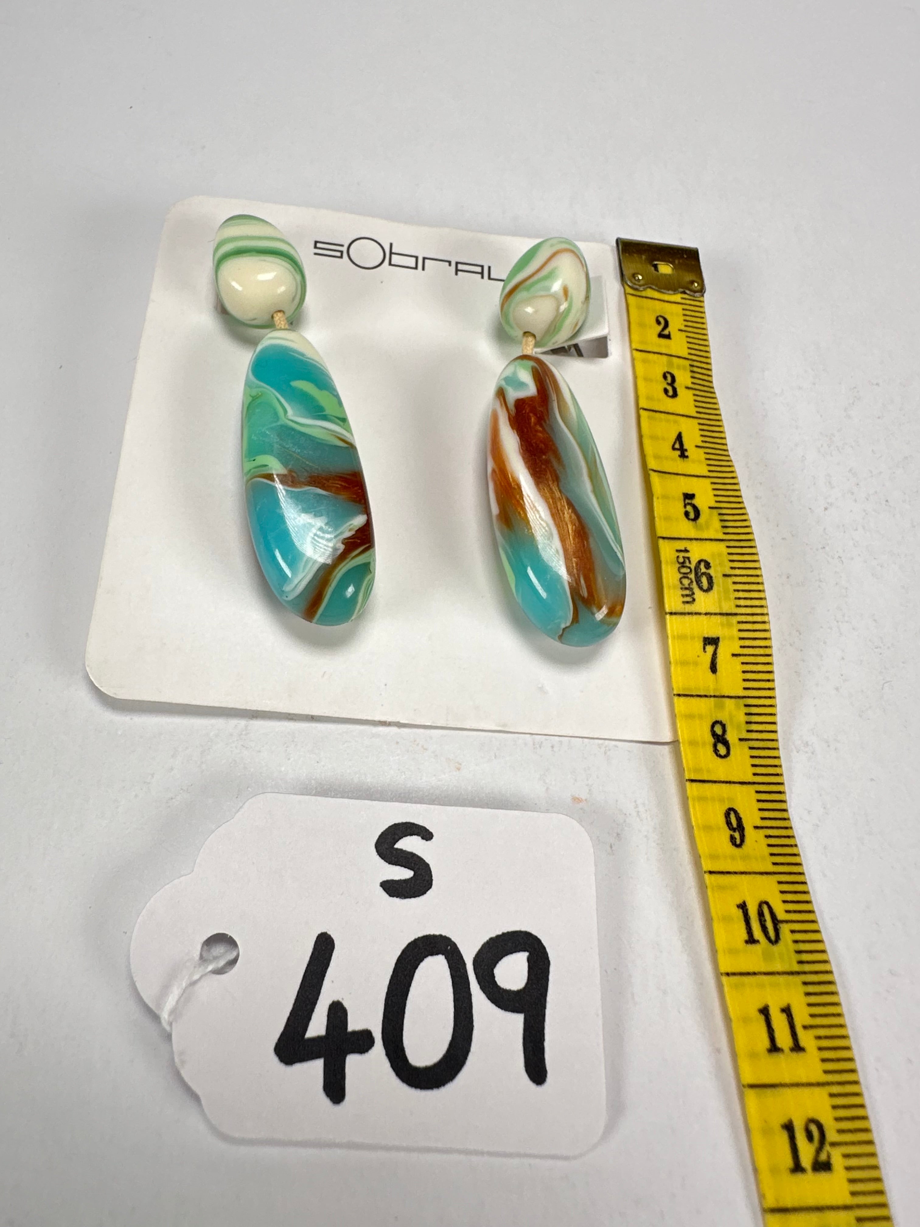 Sobral - Eteria "Caillou" Resin Earrings ( 005427 )