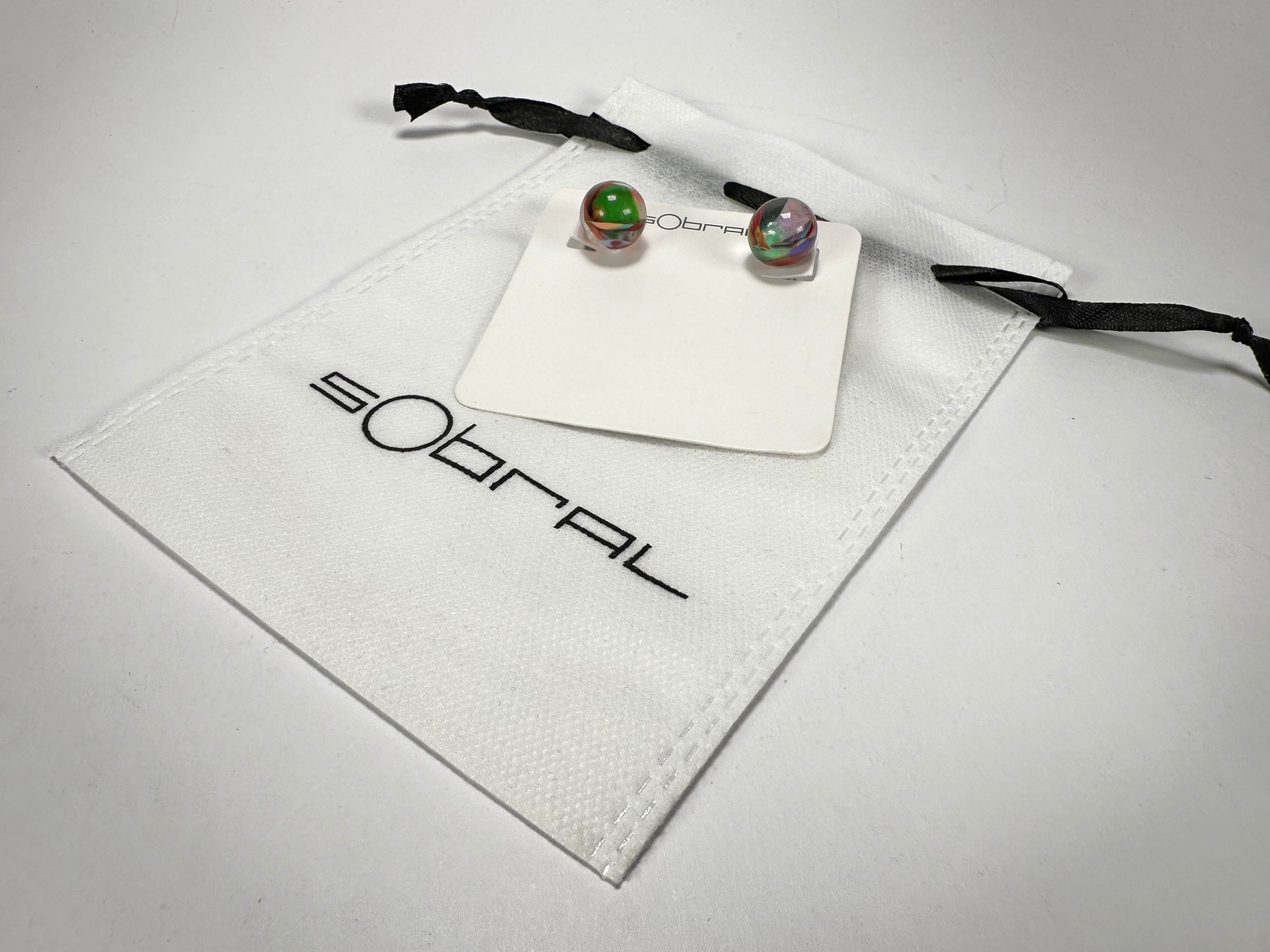 Sobral - Baru "Orbitalis" Resin Earrings ( 005456 )
