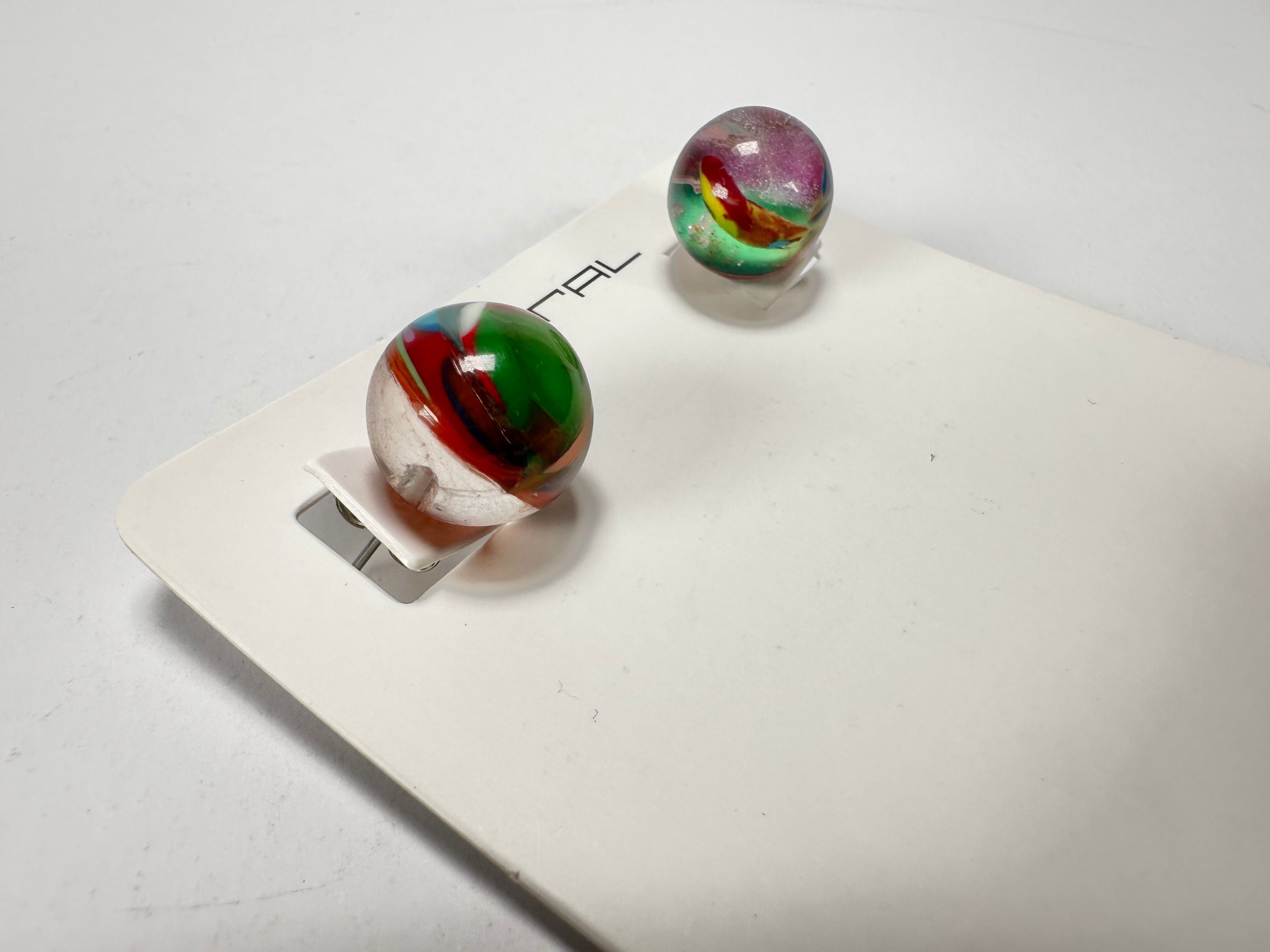 Sobral - Baru "Orbitalis" Resin Earrings ( 005456 )