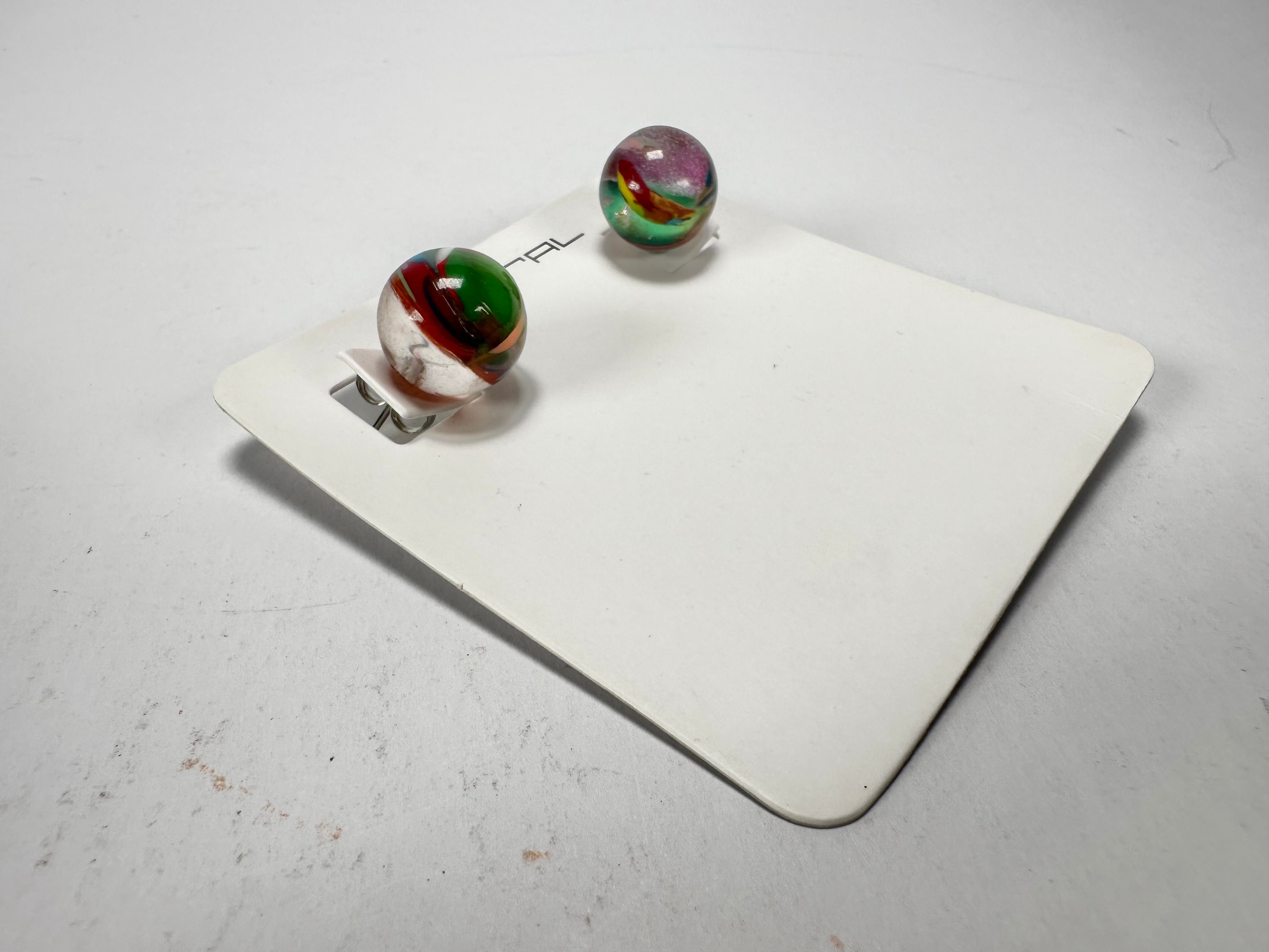 Sobral - Baru "Orbitalis" Resin Earrings ( 005456 )